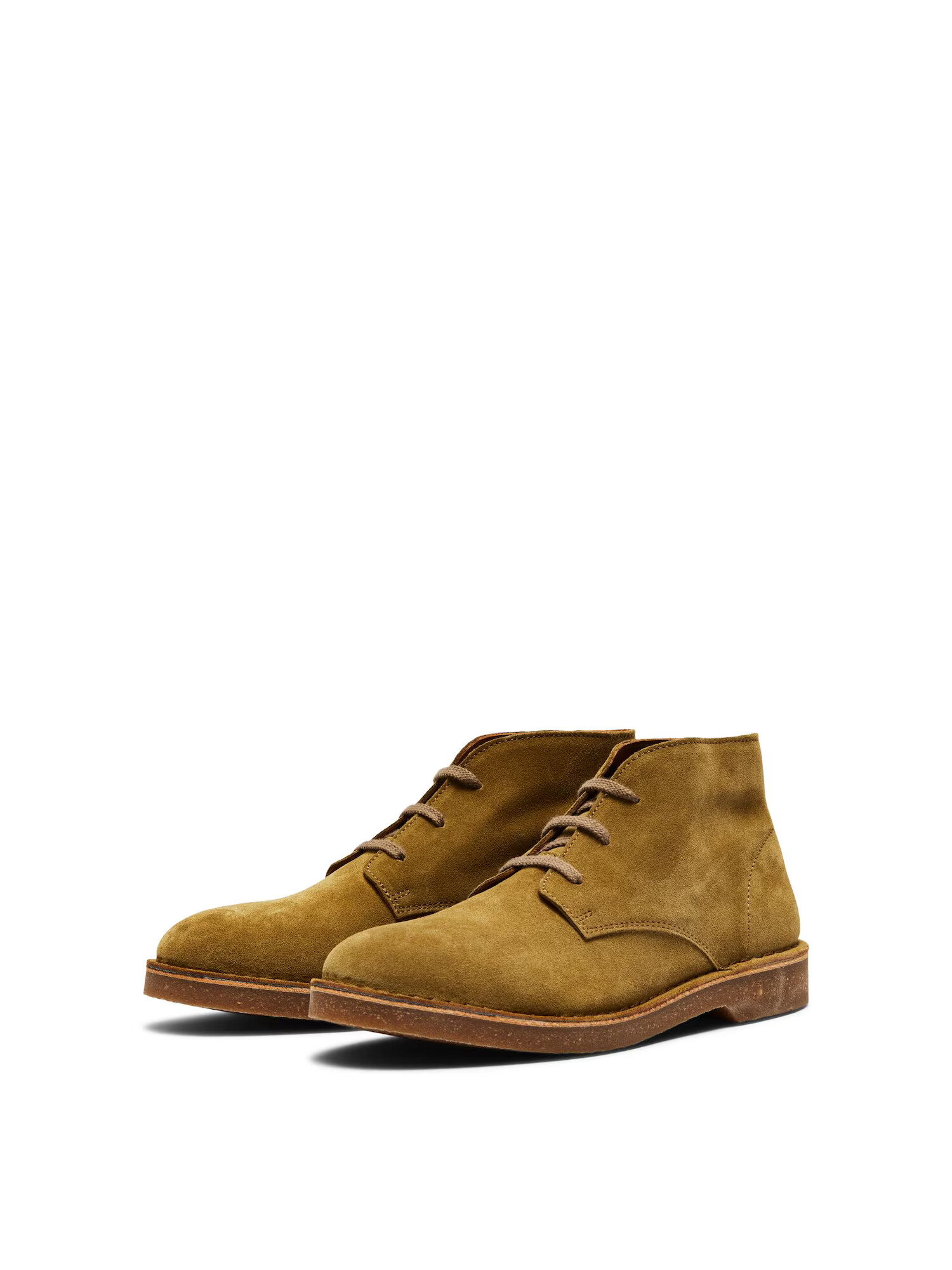 SELECTED HOMME Chukka gležnarji 'Riga' karamel - Pepit.si