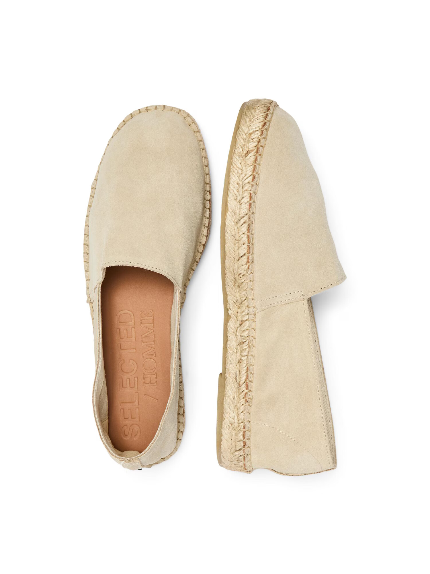 SELECTED HOMME Espadrile 'Ajo' greige - Pepit.si