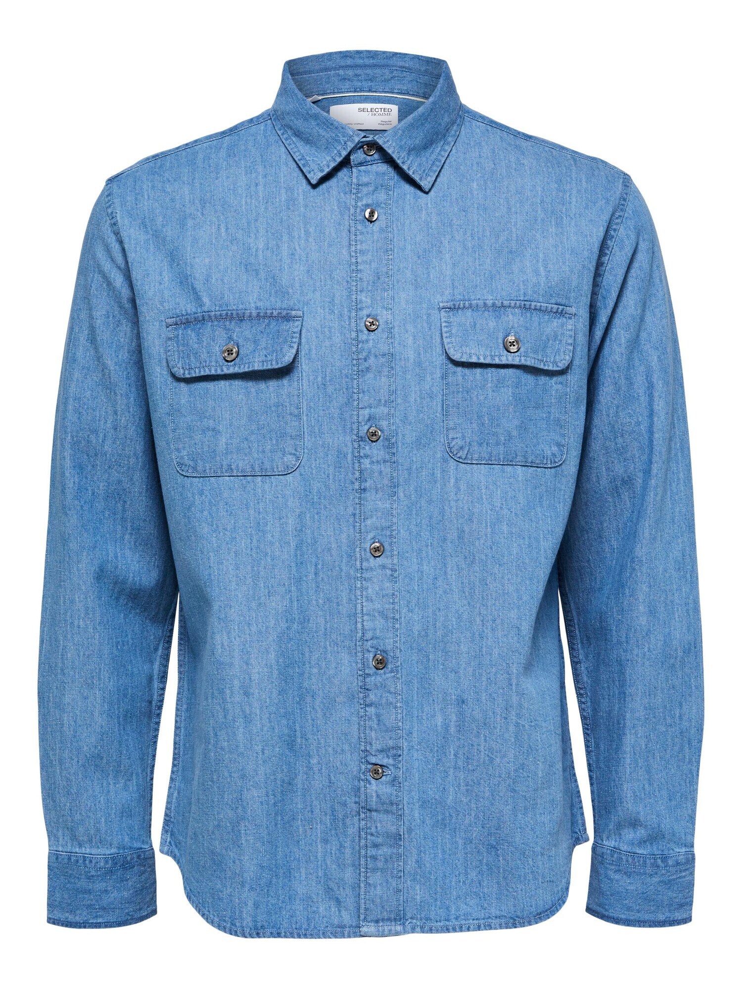 SELECTED HOMME Srajca 'KIT' moder denim - Pepit.si