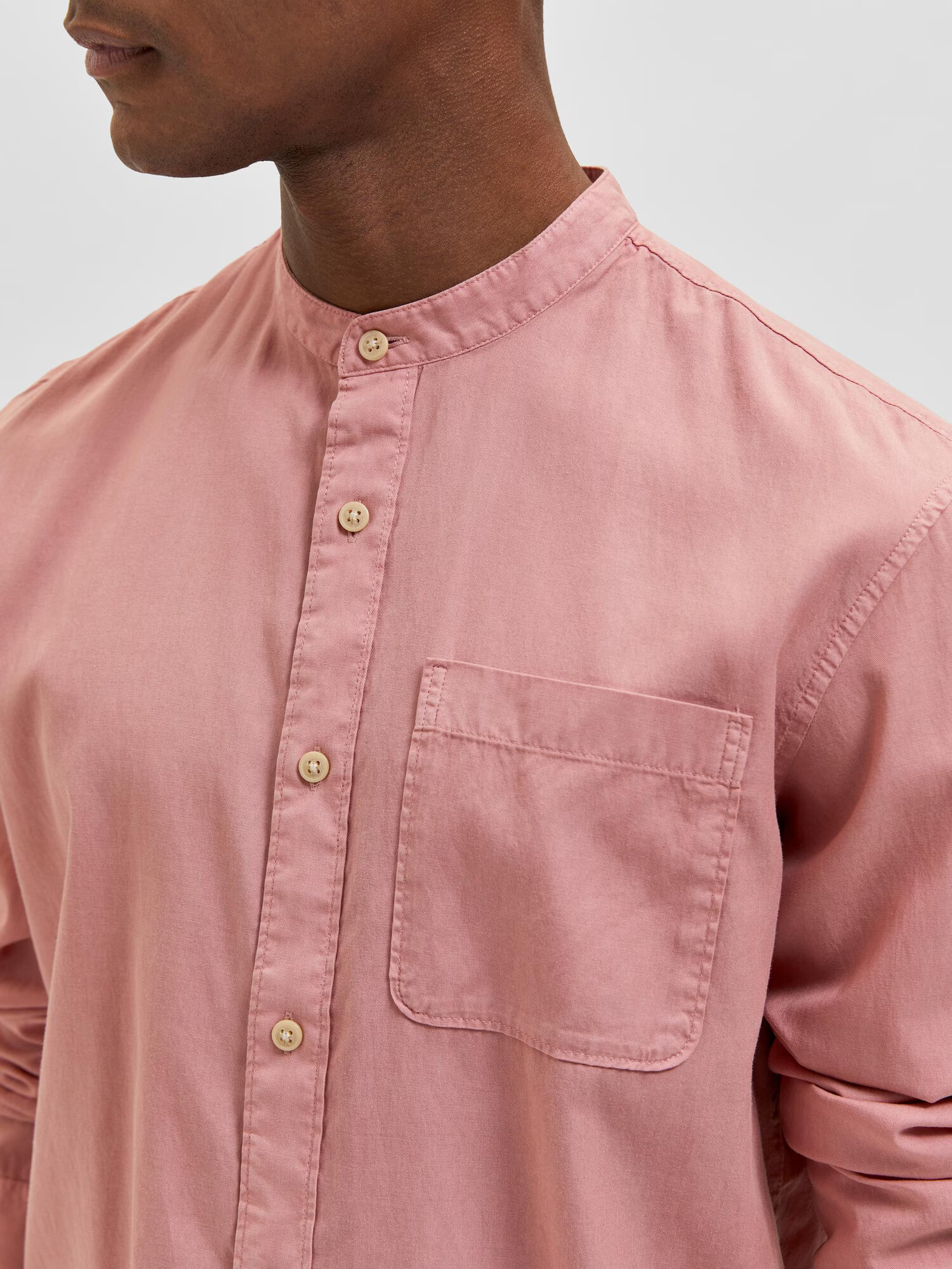 SELECTED HOMME Srajca 'Rick' rosé - Pepit.si