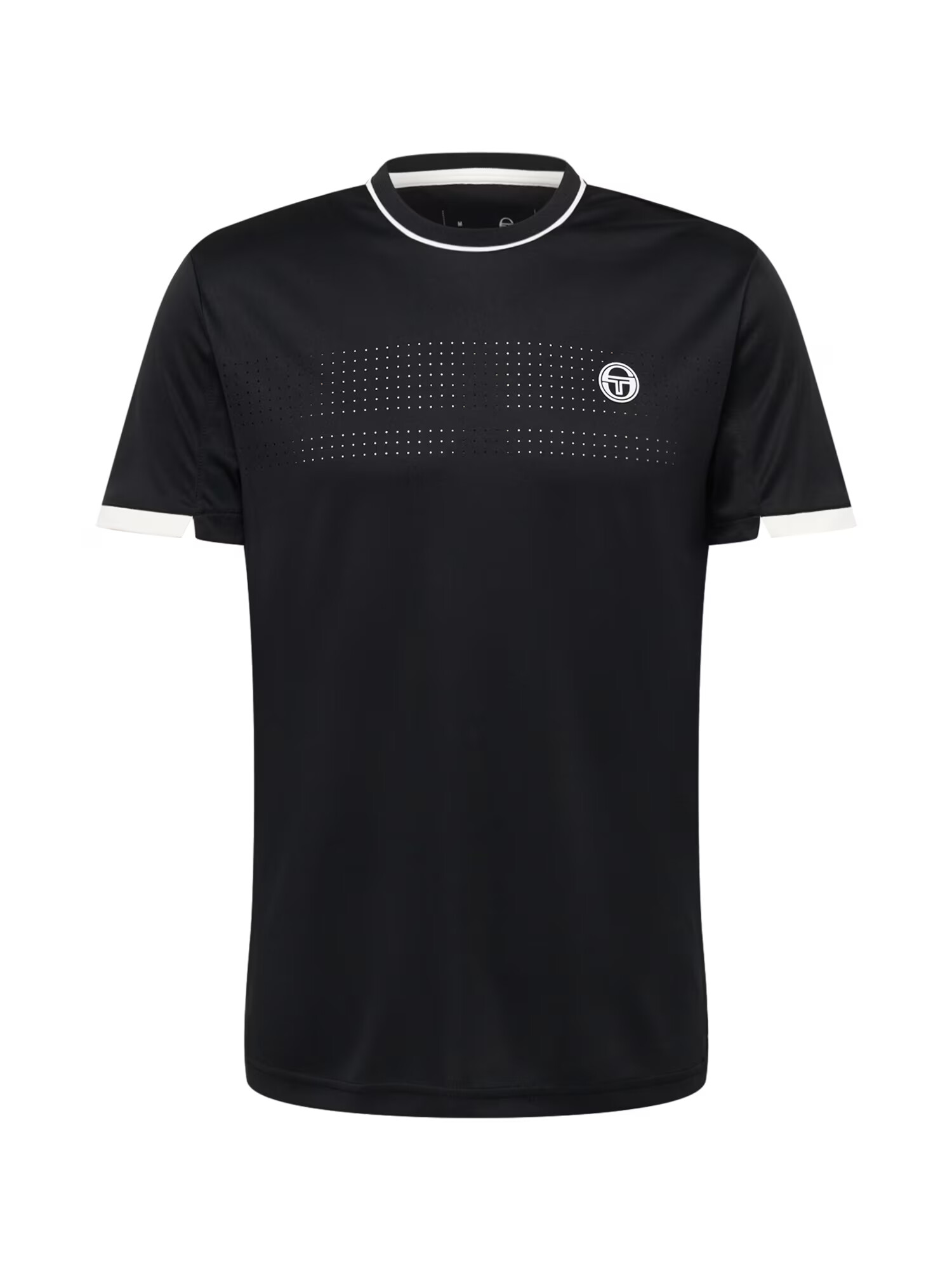 Sergio Tacchini Funkcionalna majica antracit / bela - Pepit.si