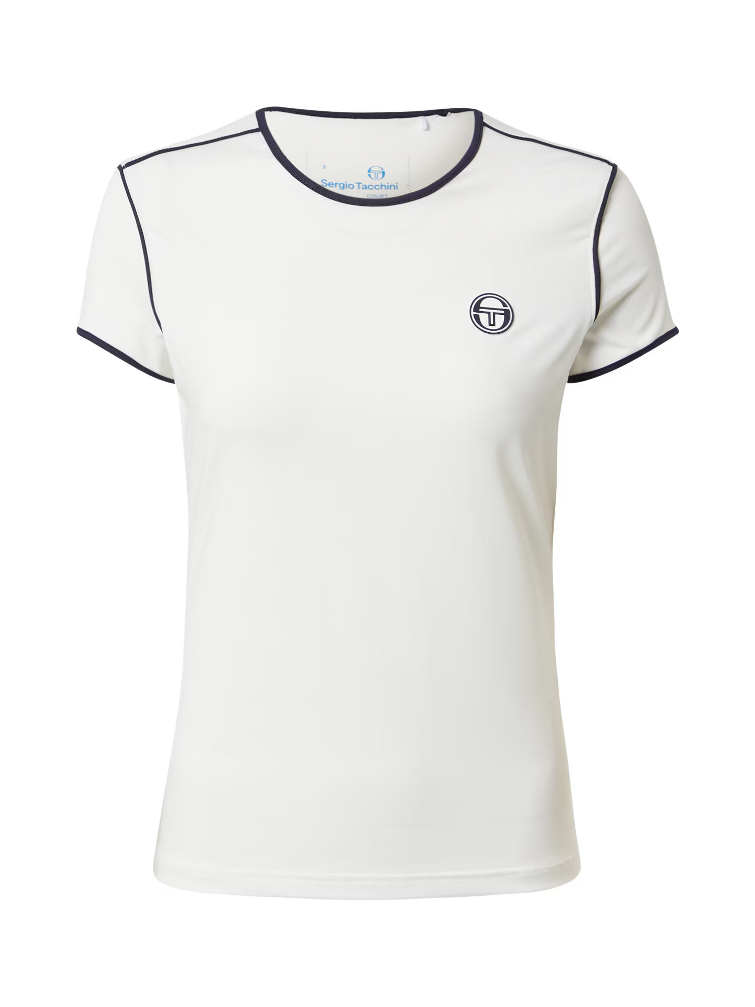 Sergio Tacchini Funkcionalna majica temno modra / bela - Pepit.si