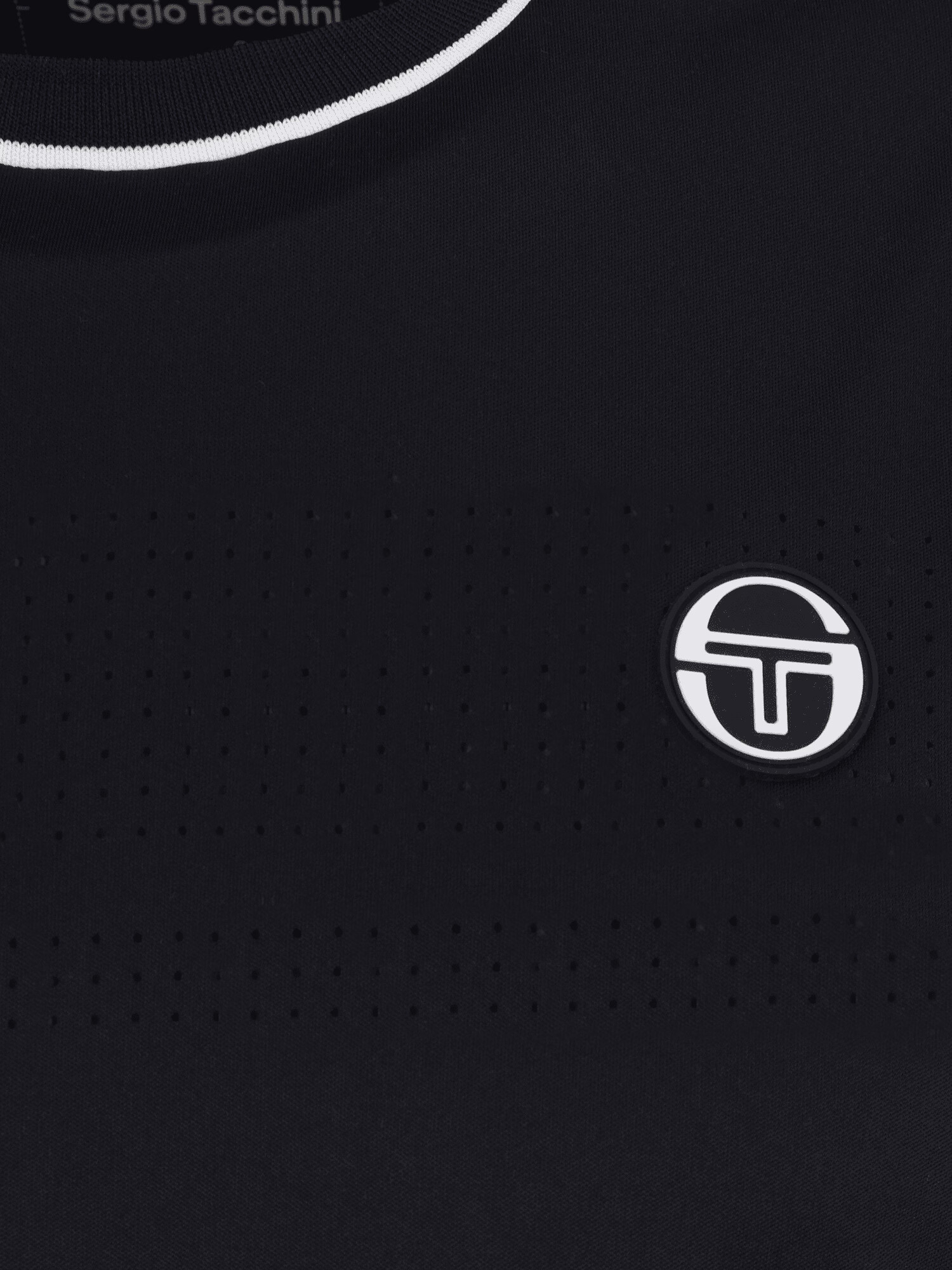 Sergio Tacchini Funkcionalna majica mornarska / bela - Pepit.si