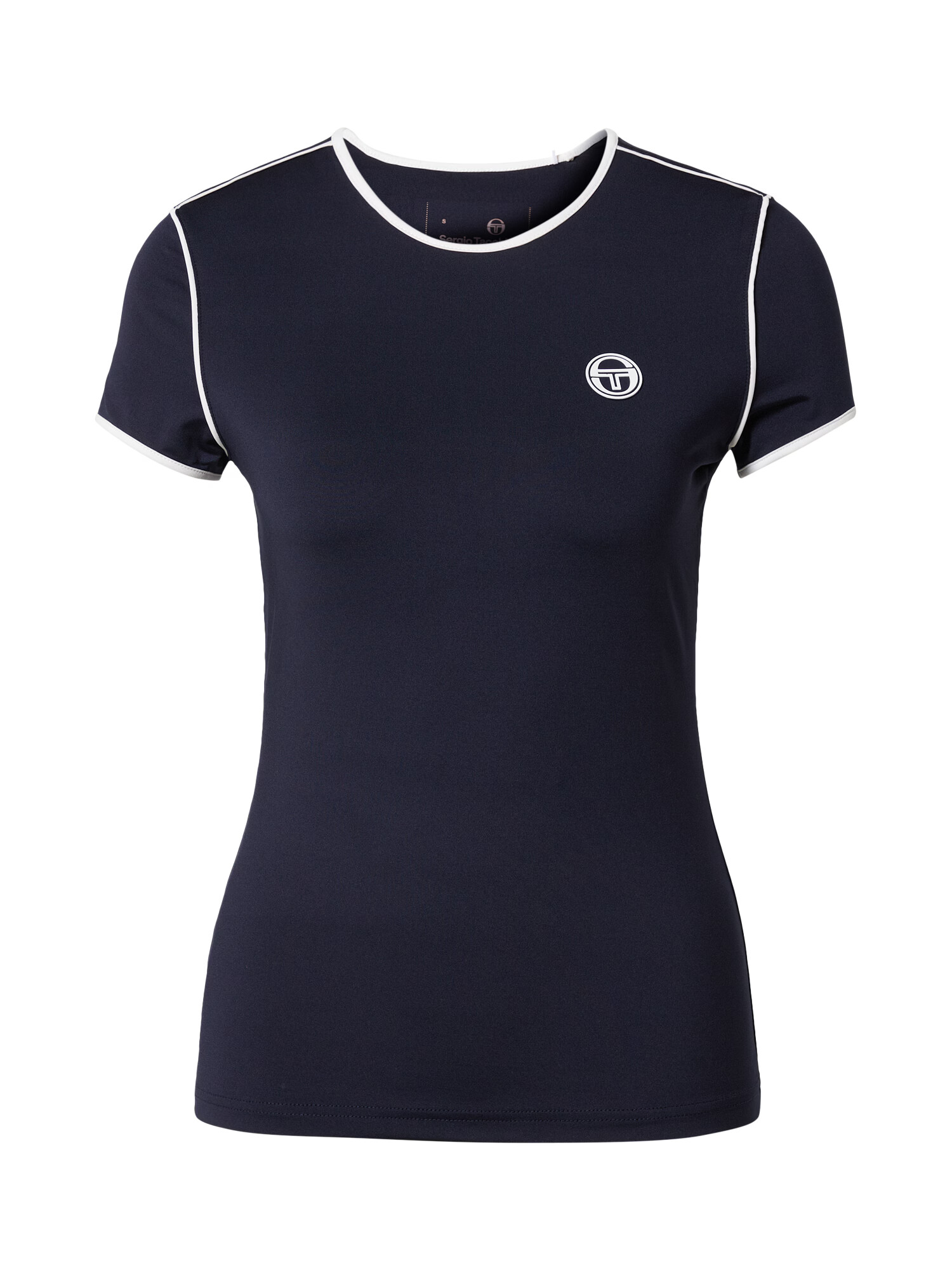 Sergio Tacchini Funkcionalna majica temno modra / bela - Pepit.si