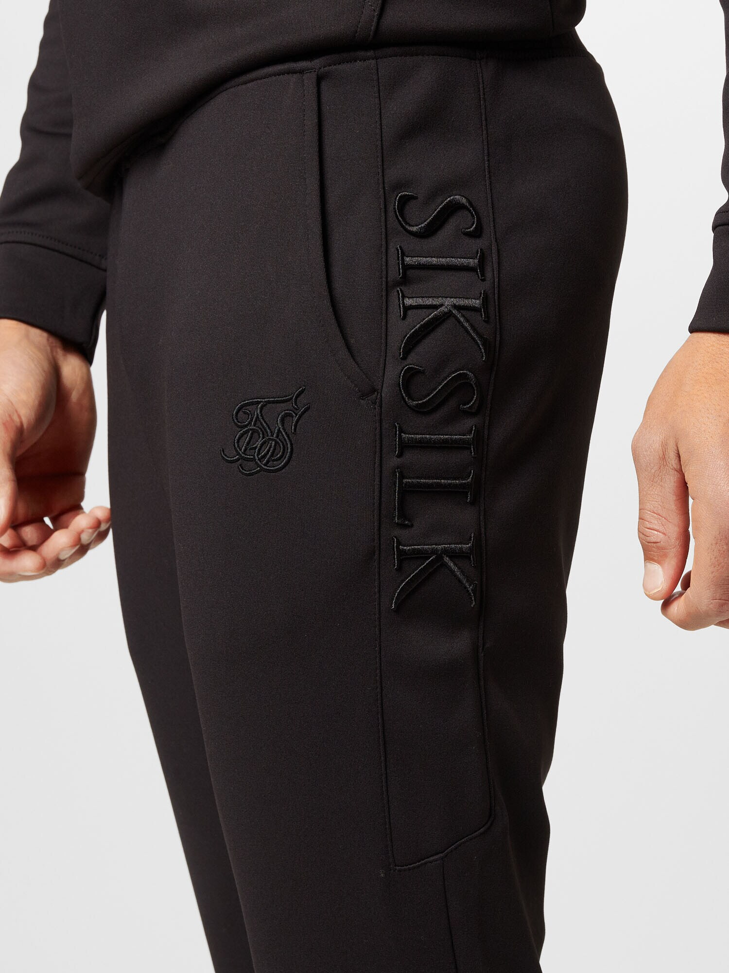 SikSilk Hlače črna - Pepit.si