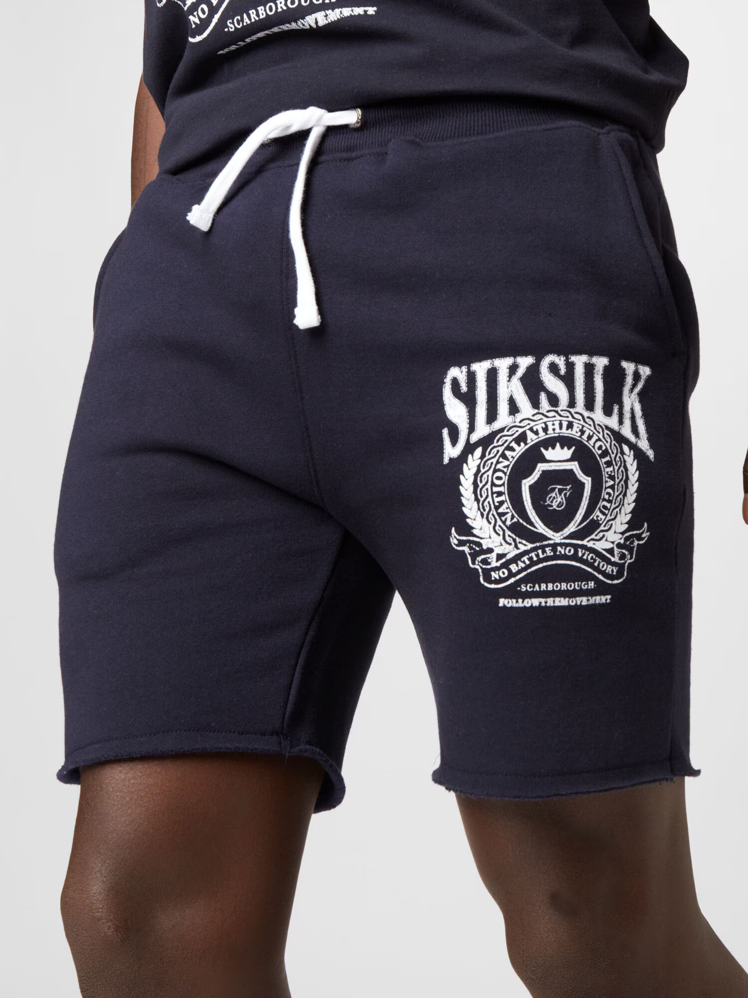 SikSilk Hlače mornarska / bela - Pepit.si