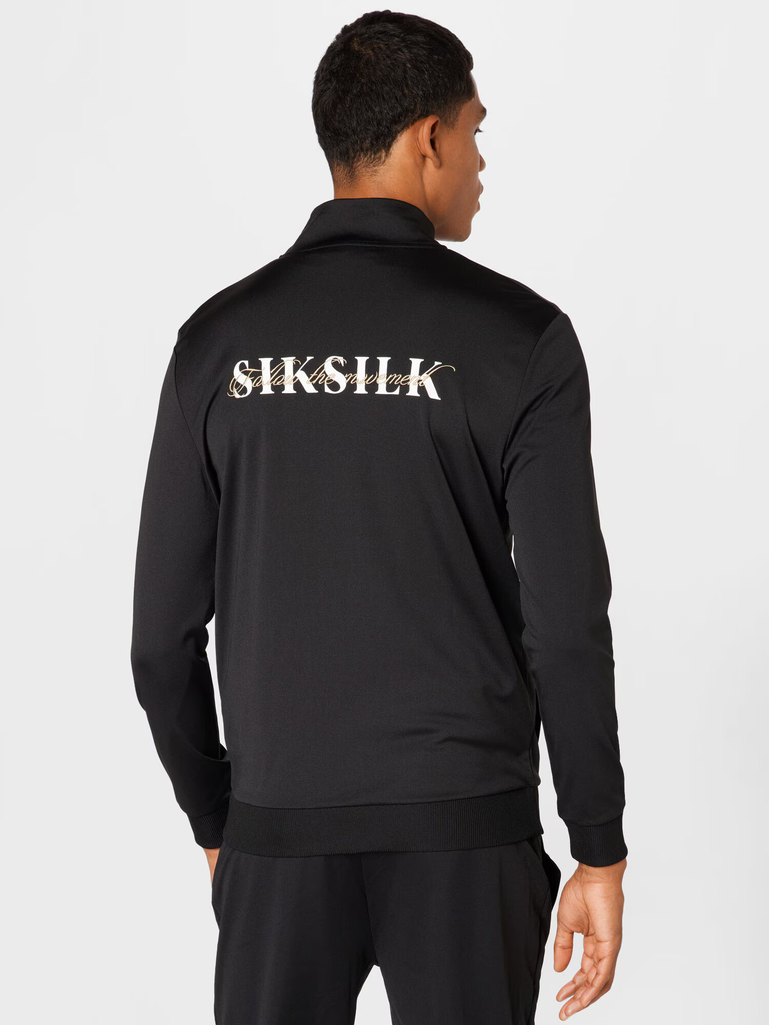 SikSilk Jopa na zadrgo črna / bela - Pepit.si