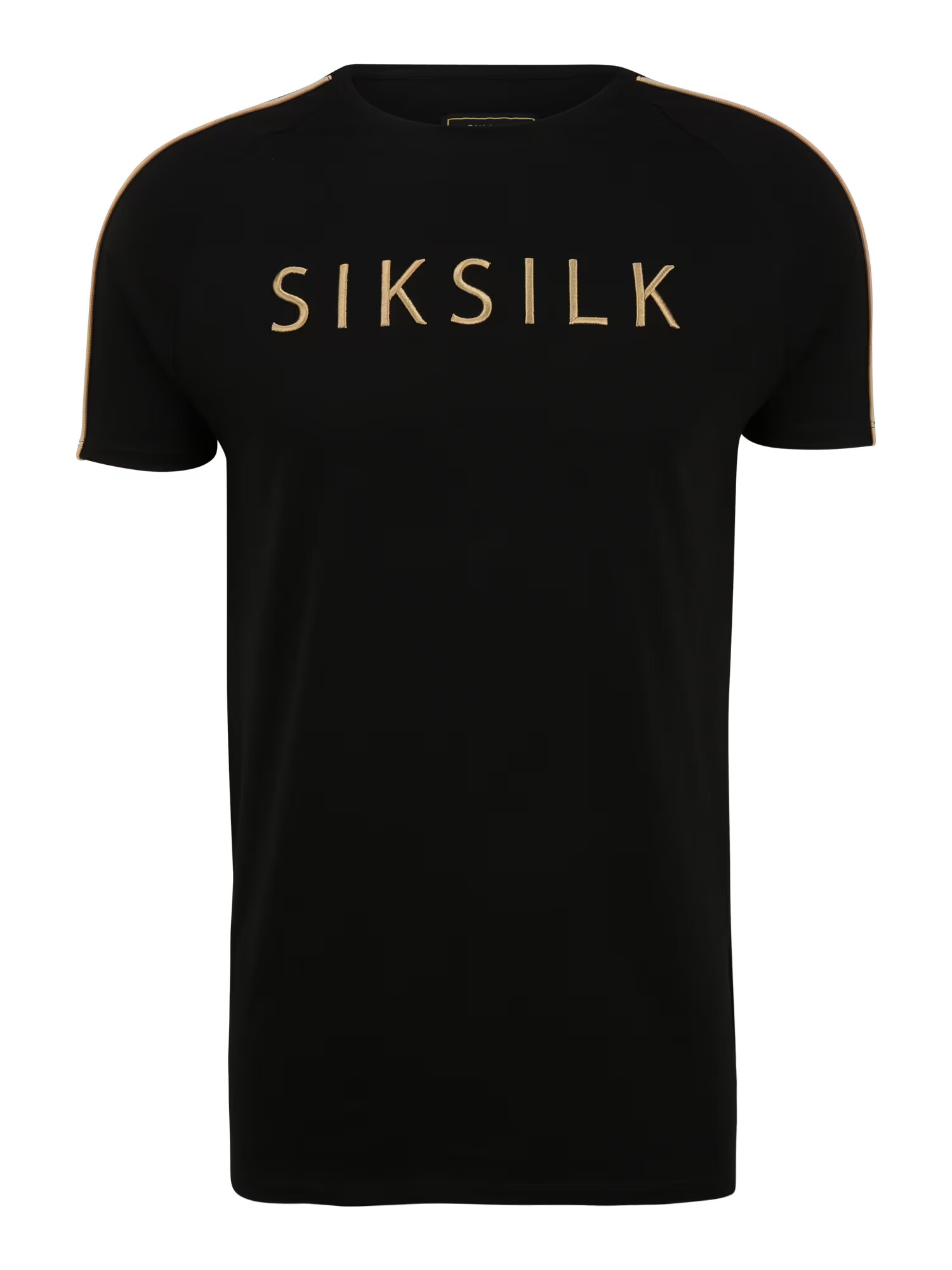 SikSilk Majica 'Astro' črna / svetlo rumena - Pepit.si