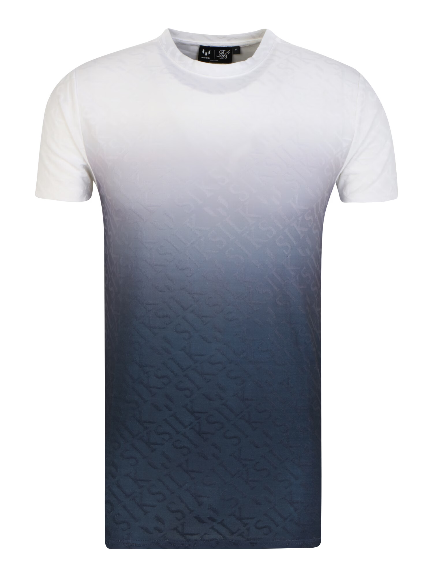 SikSilk Majica bela / temno modra / lila - Pepit.si