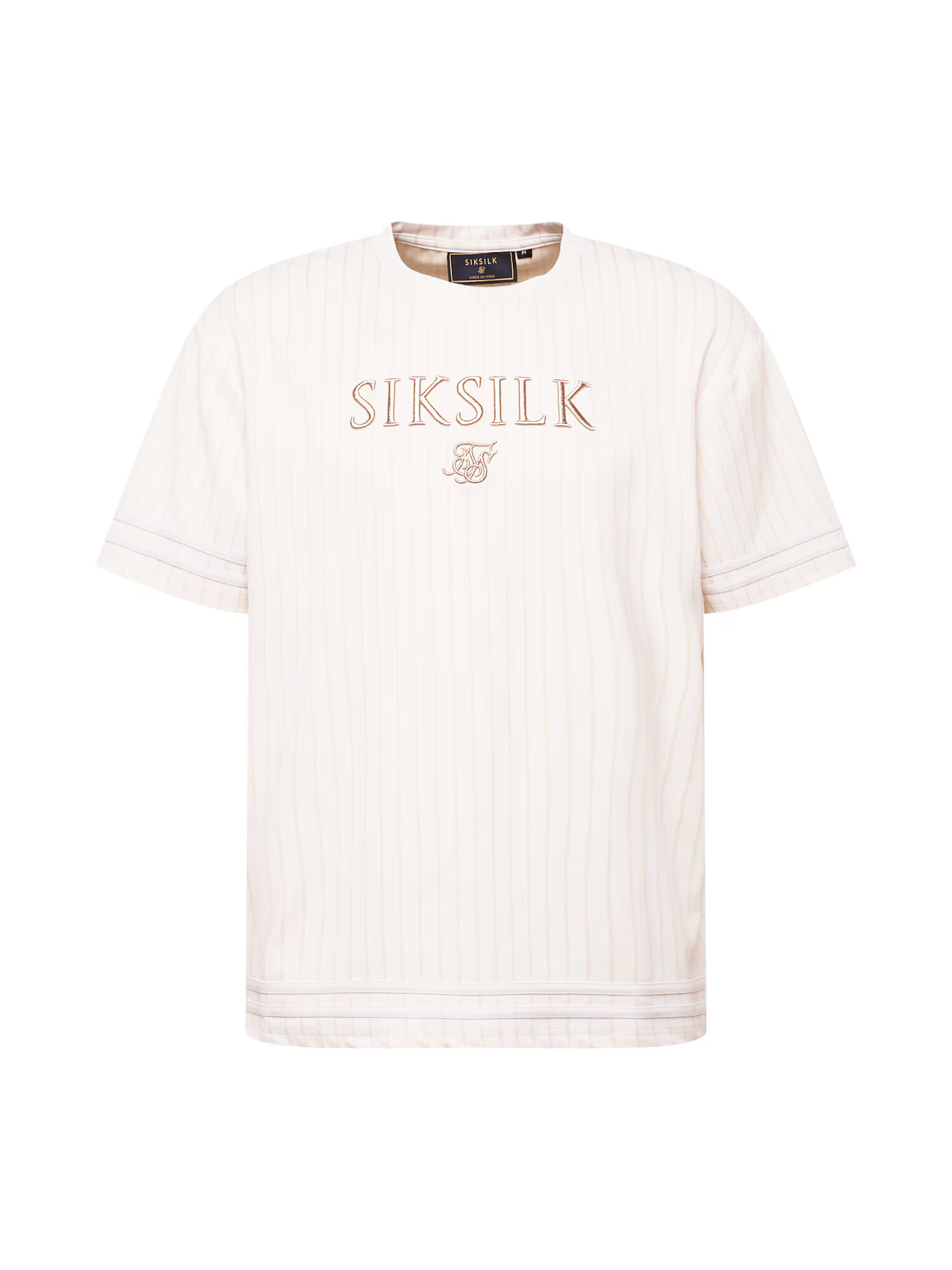 SikSilk Majica bež / zlata / pastelno roza - Pepit.si