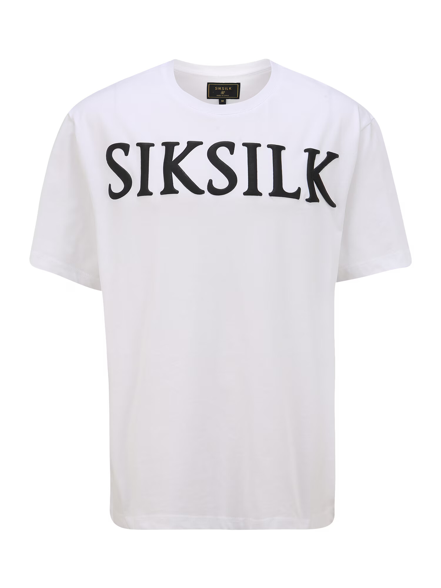 SikSilk Majica črna / bela - Pepit.si