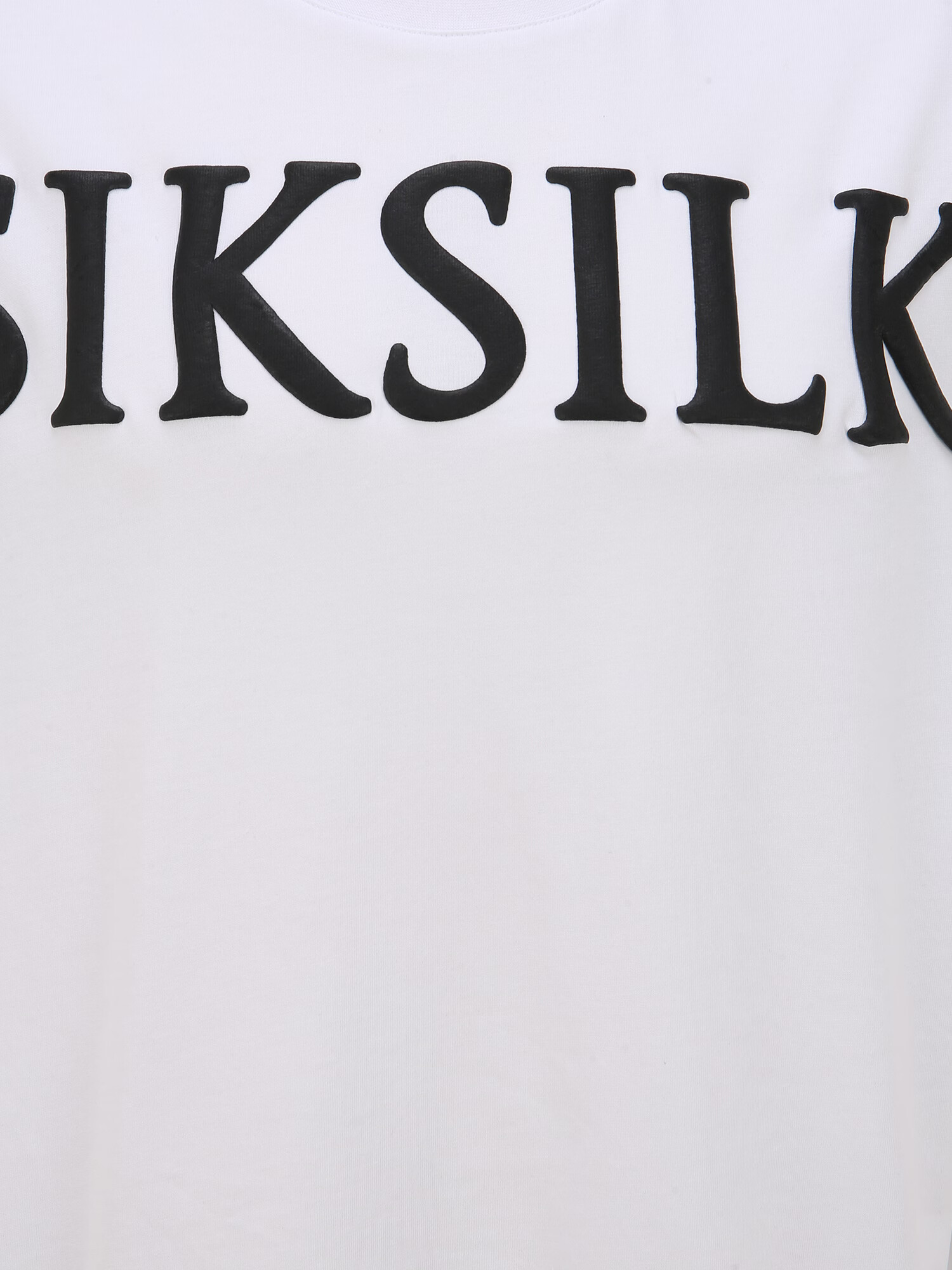 SikSilk Majica črna / bela - Pepit.si