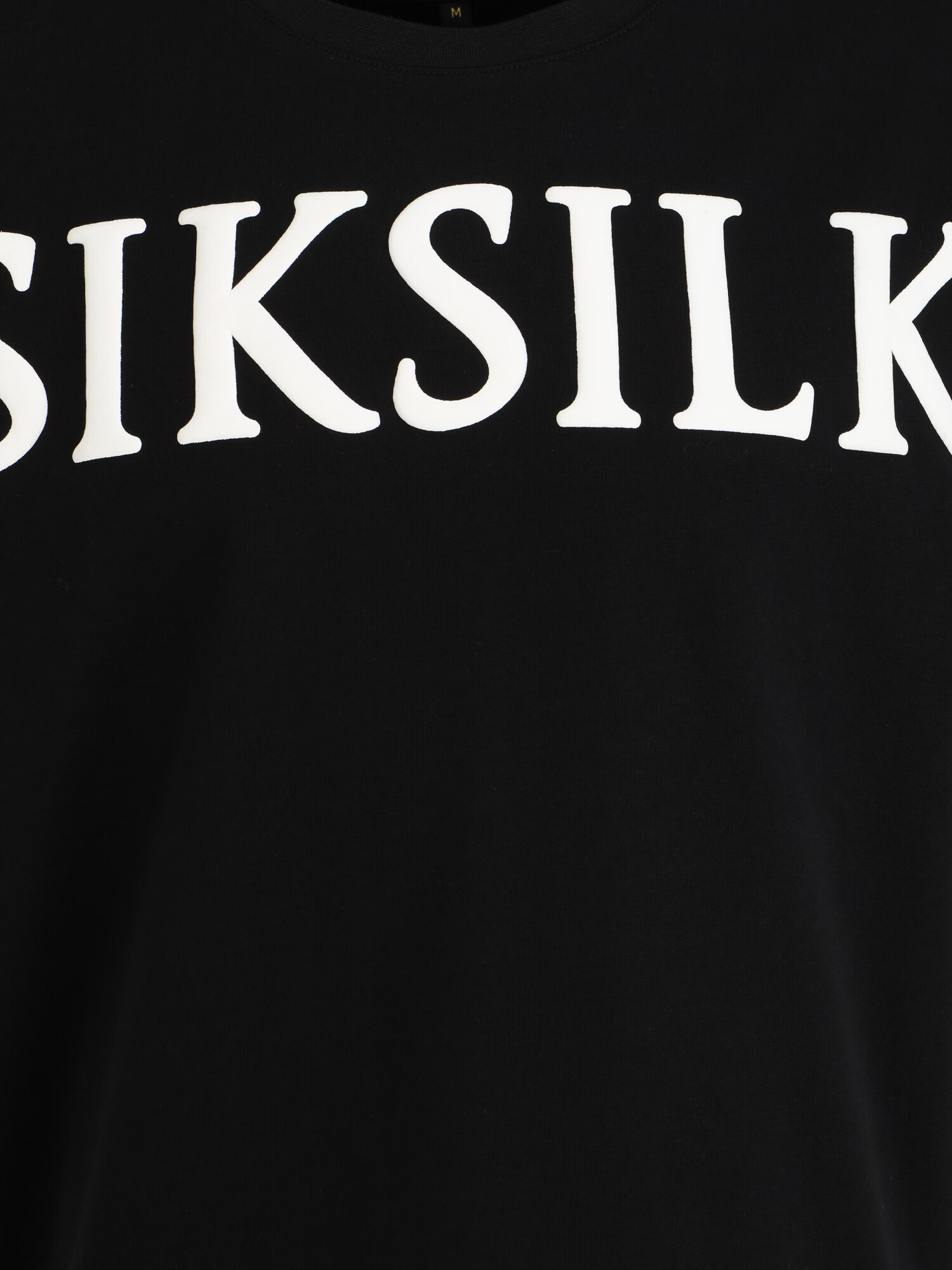 SikSilk Majica črna / bela - Pepit.si