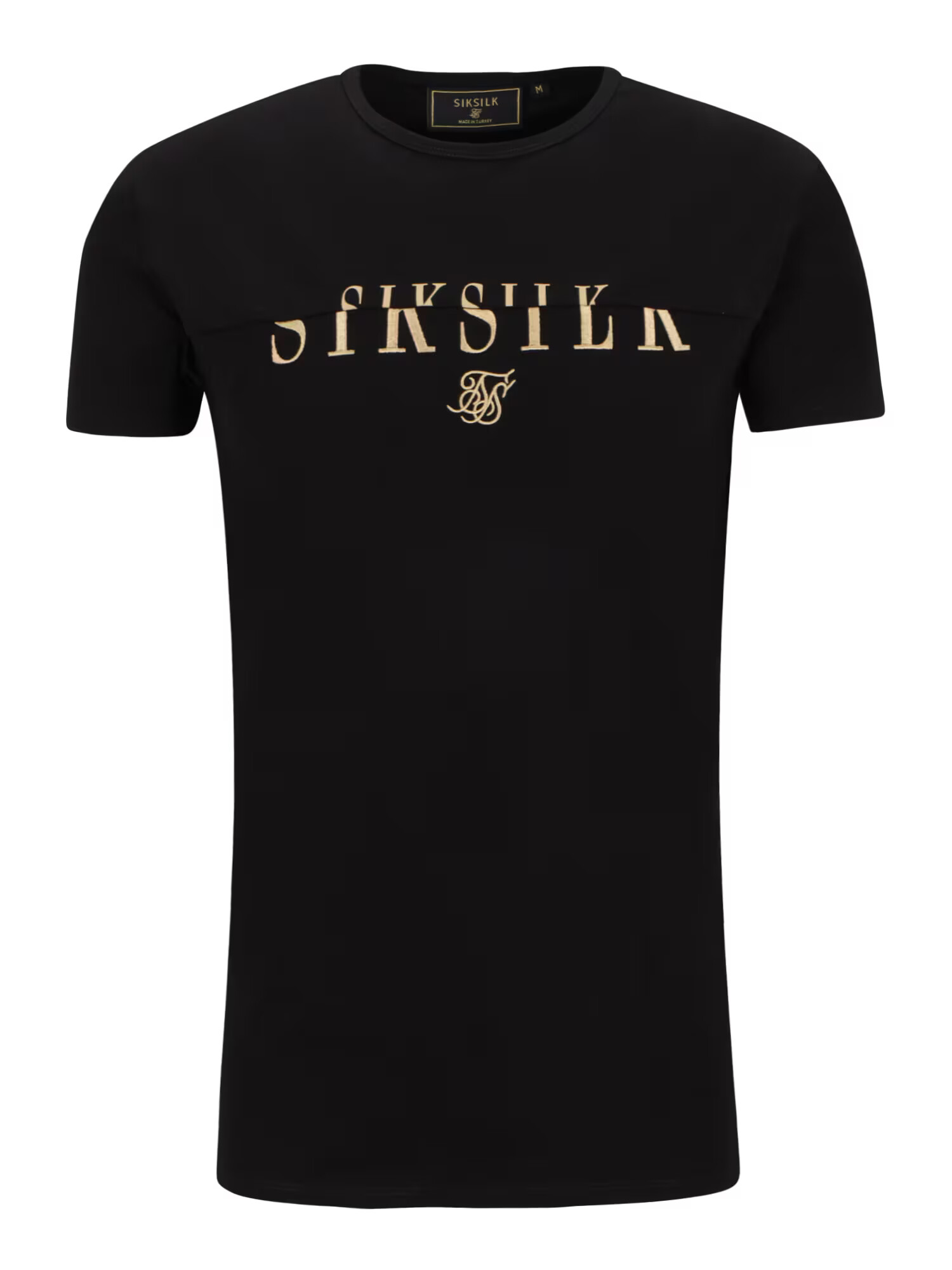 SikSilk Majica črna / zlata - Pepit.si