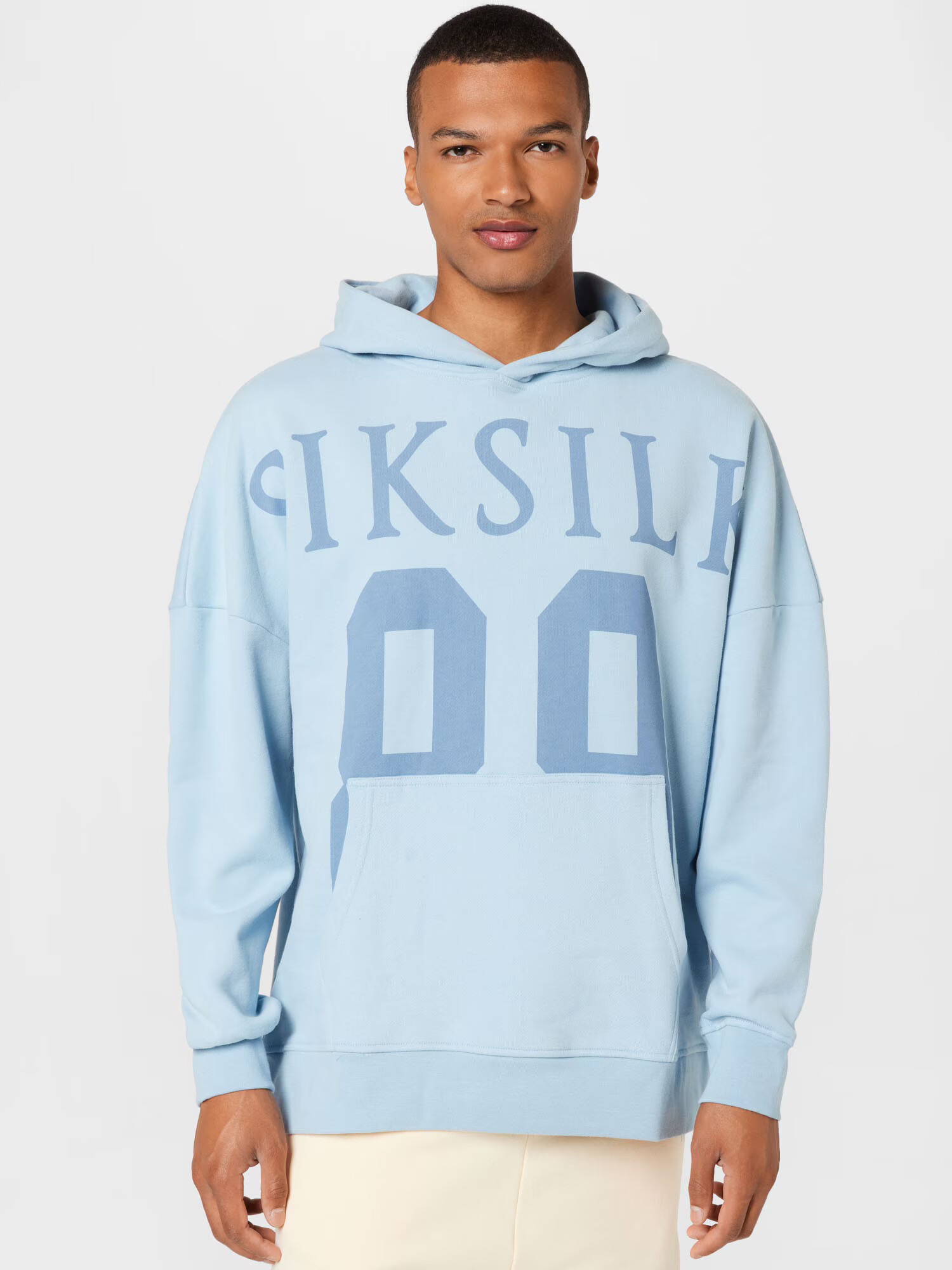 SikSilk Majica dimno modra / svetlo modra - Pepit.si