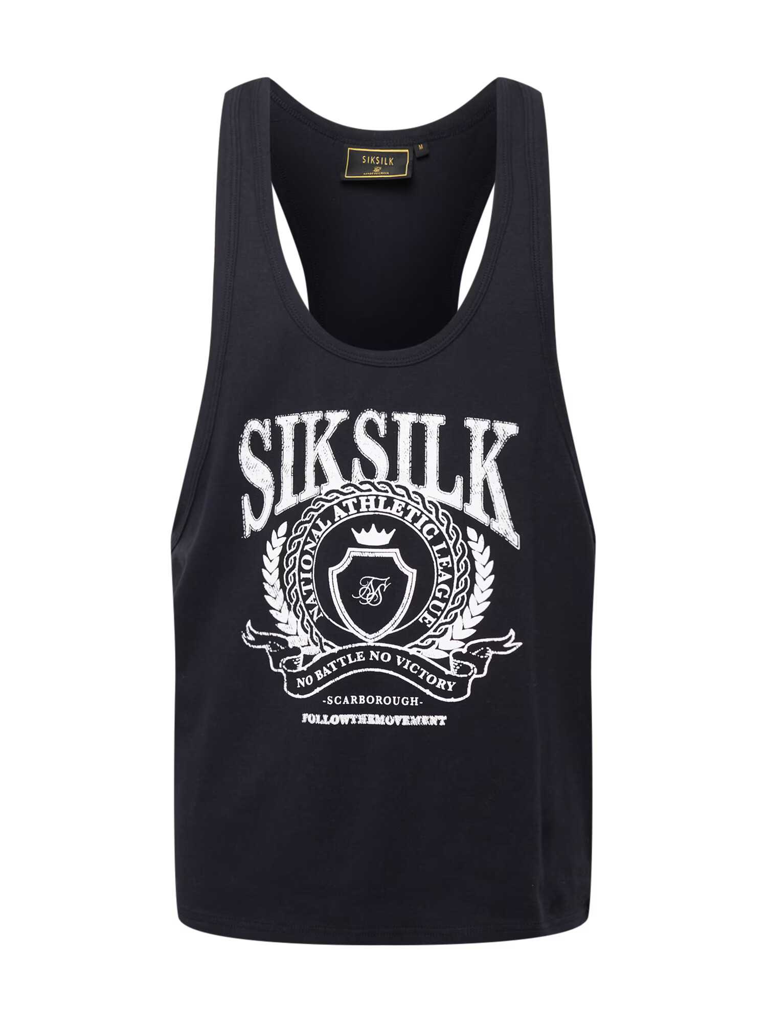 SikSilk Majica mornarska / bela - Pepit.si