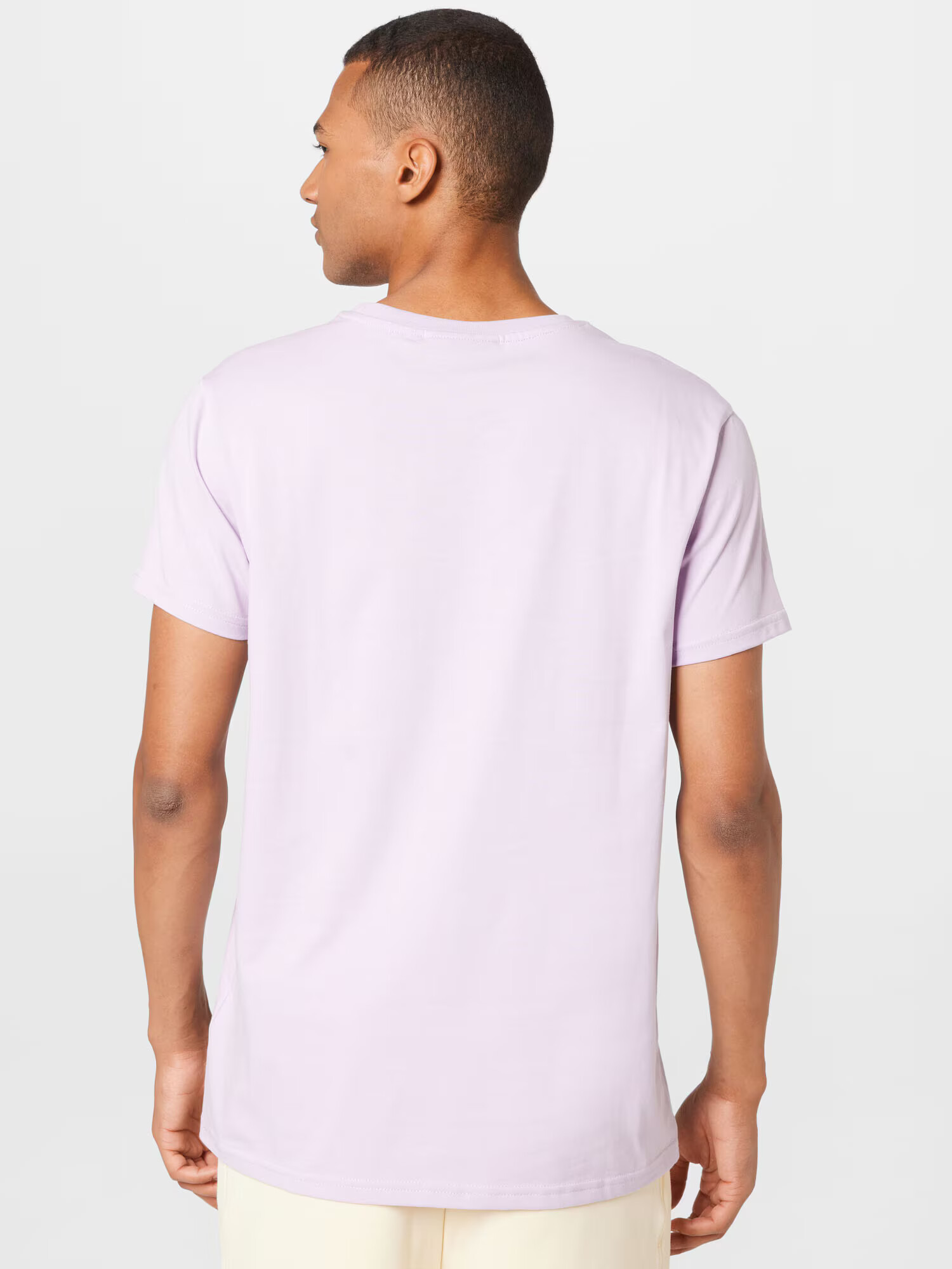 SikSilk Majica pastelno lila / bela - Pepit.si