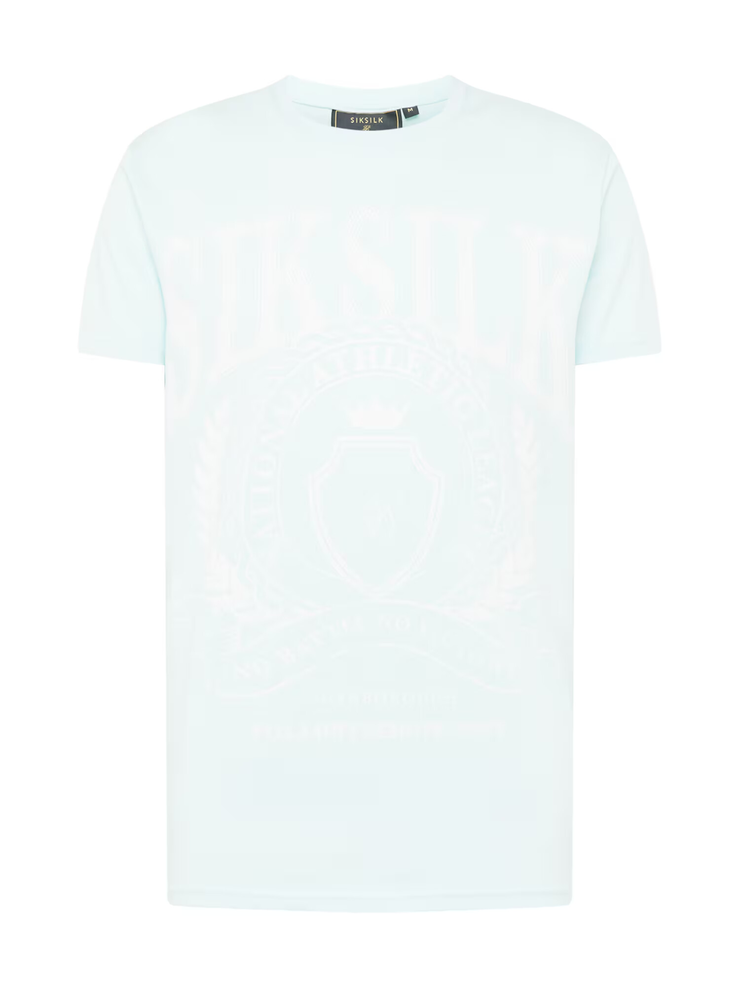 SikSilk Majica pastelno modra / bela - Pepit.si