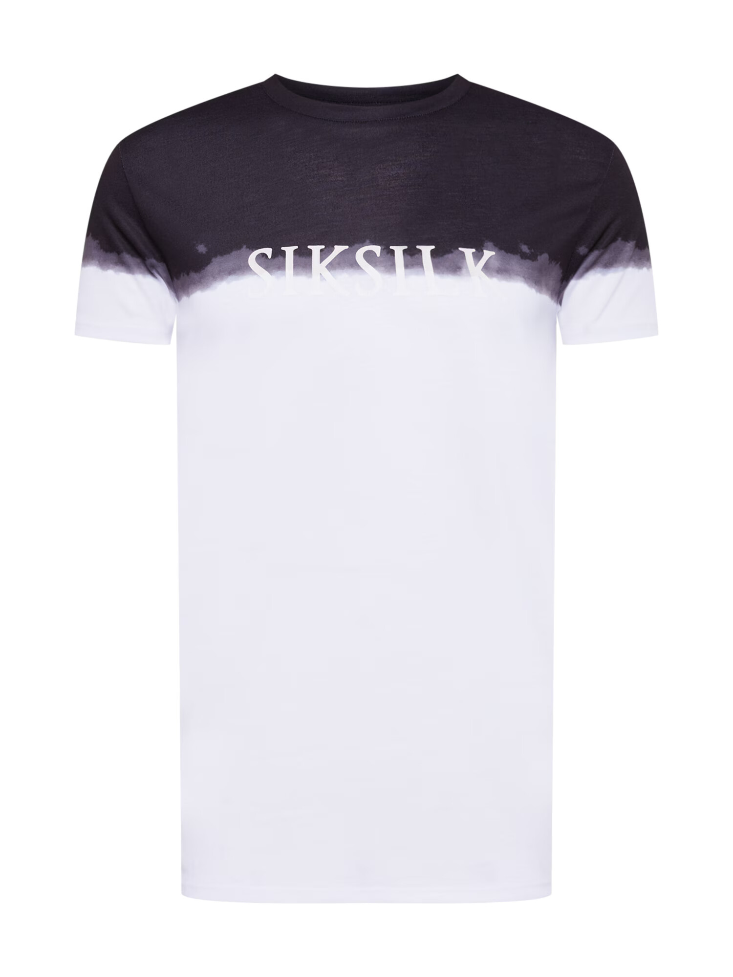 SikSilk Majica temno siva / črna / bela - Pepit.si