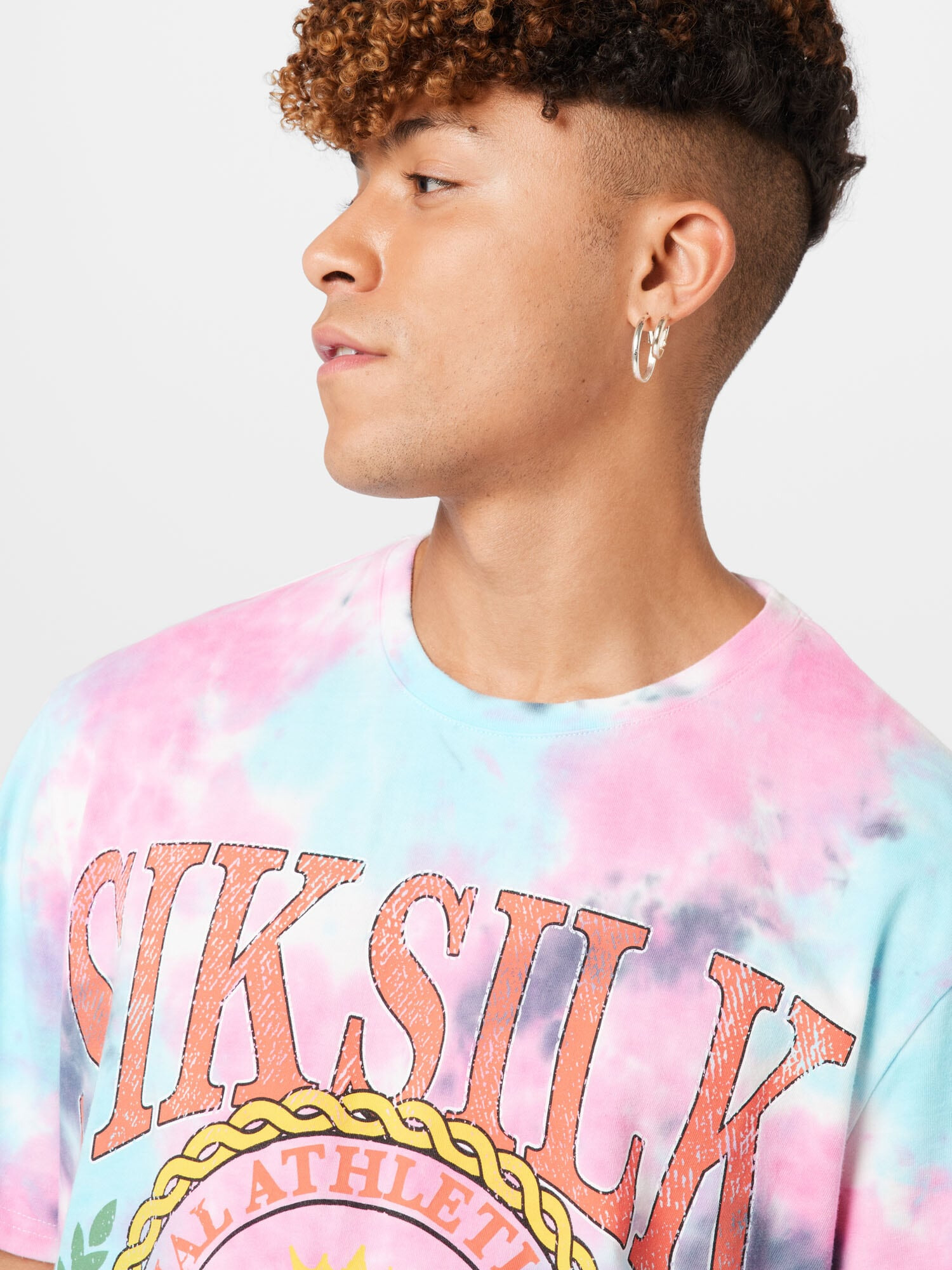 SikSilk Majica voda / rumena / lila / rosé - Pepit.si