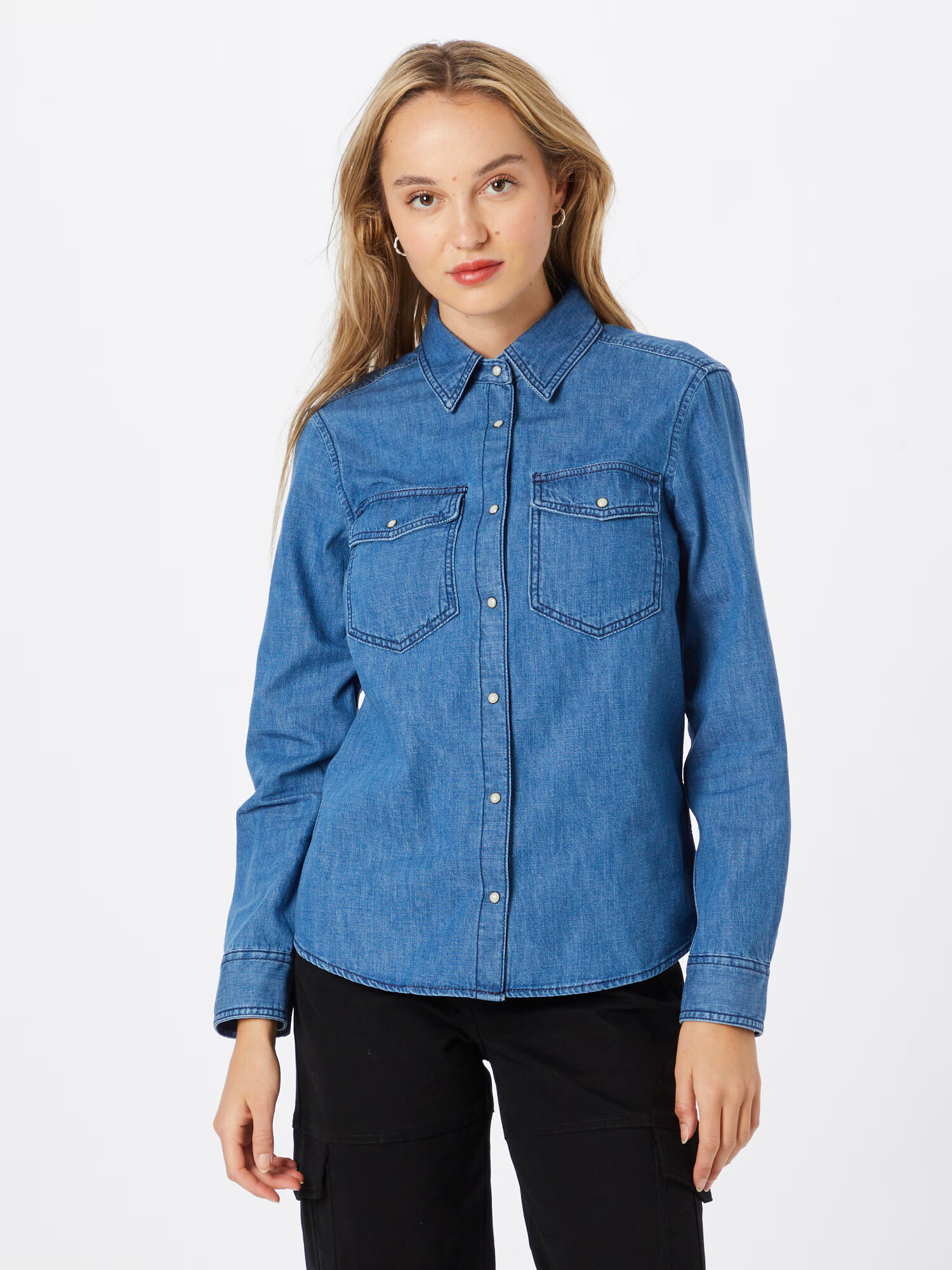 Sisley Bluza moder denim - Pepit.si