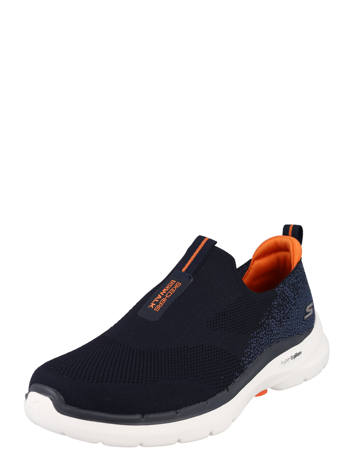 SKECHERS Natikač mornarska / temno modra / oranžna - Pepit.si