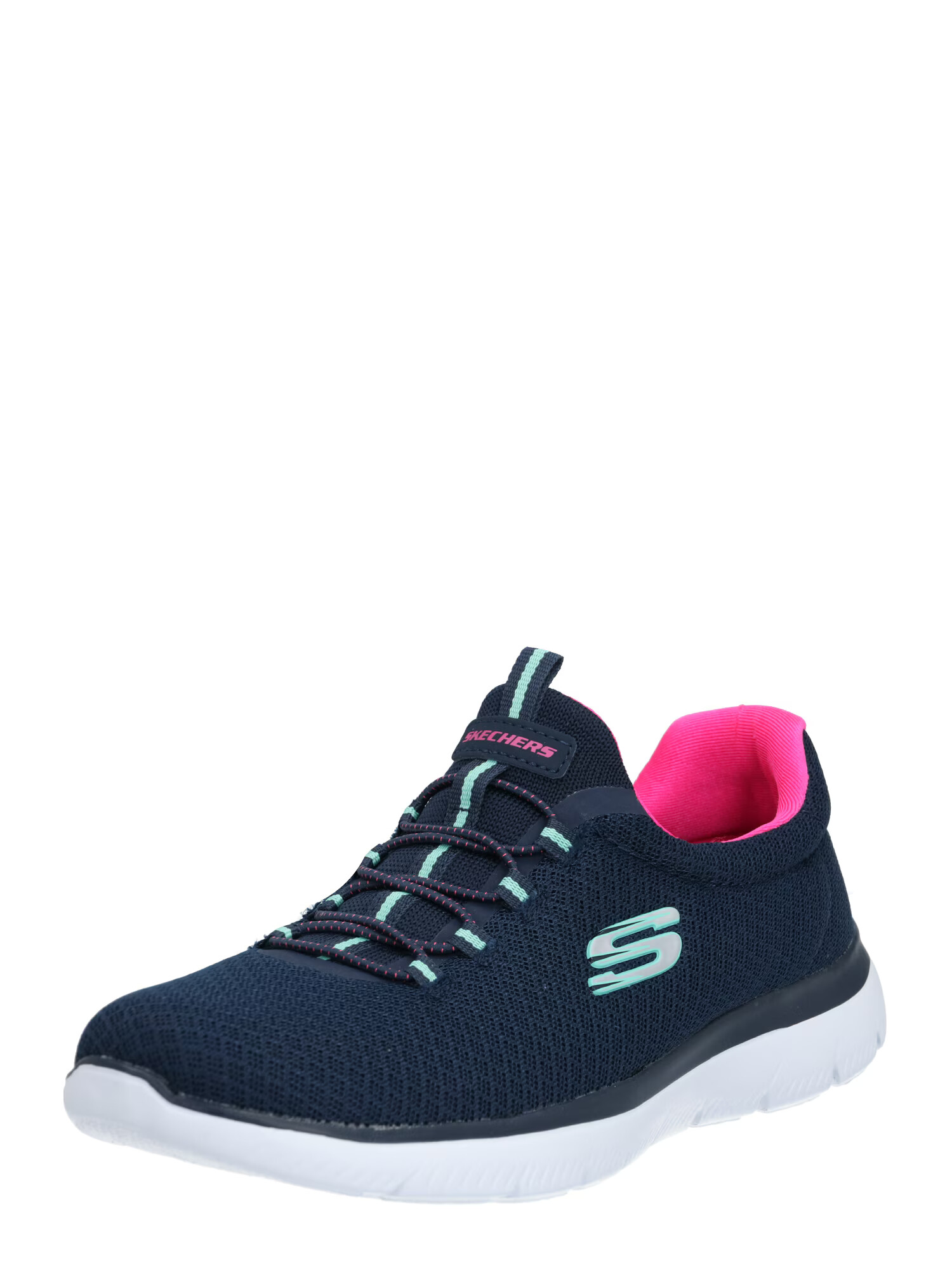 SKECHERS Natikač 'Summits' mornarska / meta / roza - Pepit.si