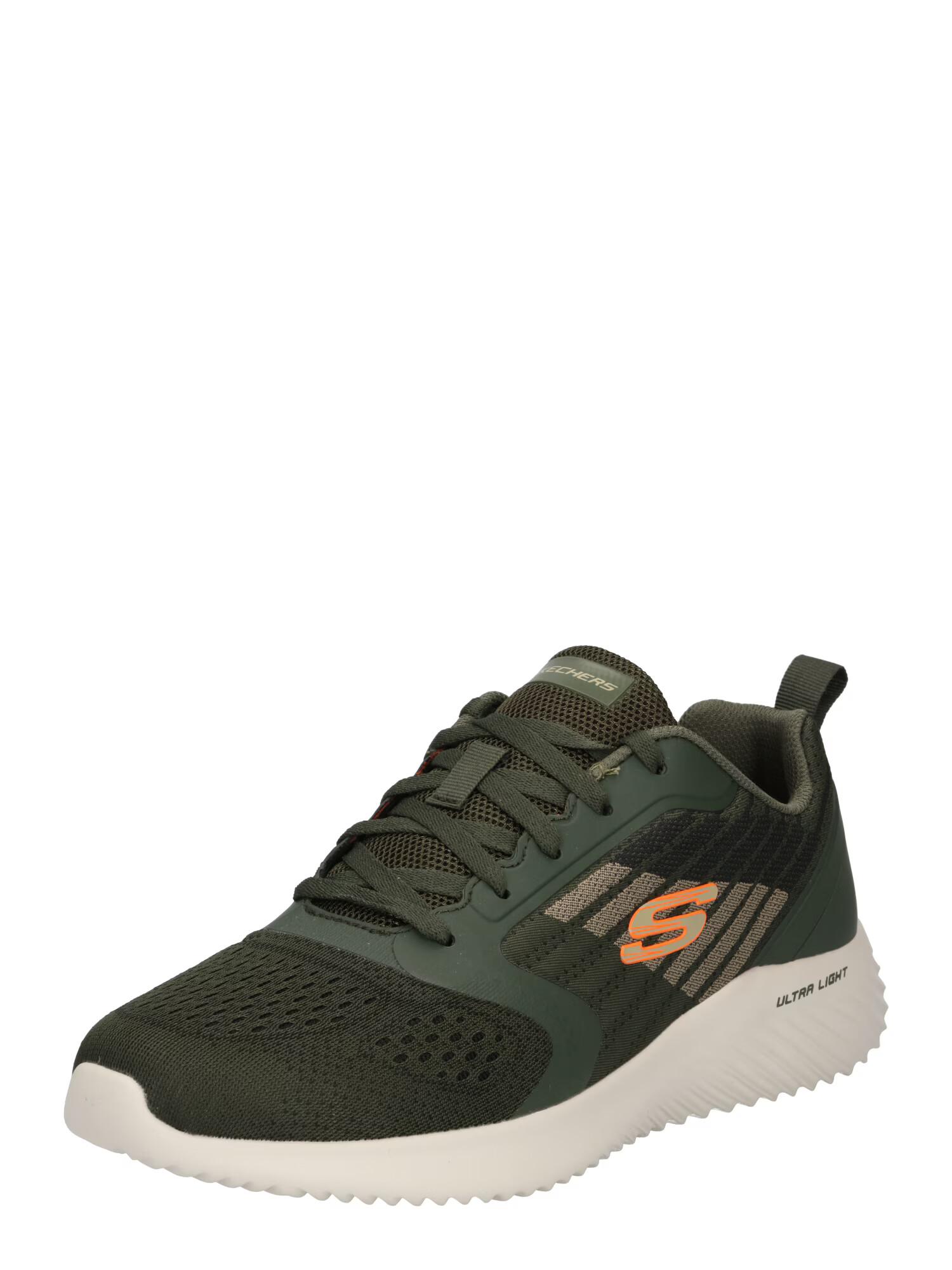 SKECHERS Nizke superge 'BOUNDER VERKONA' oliva / oranžna - Pepit.si