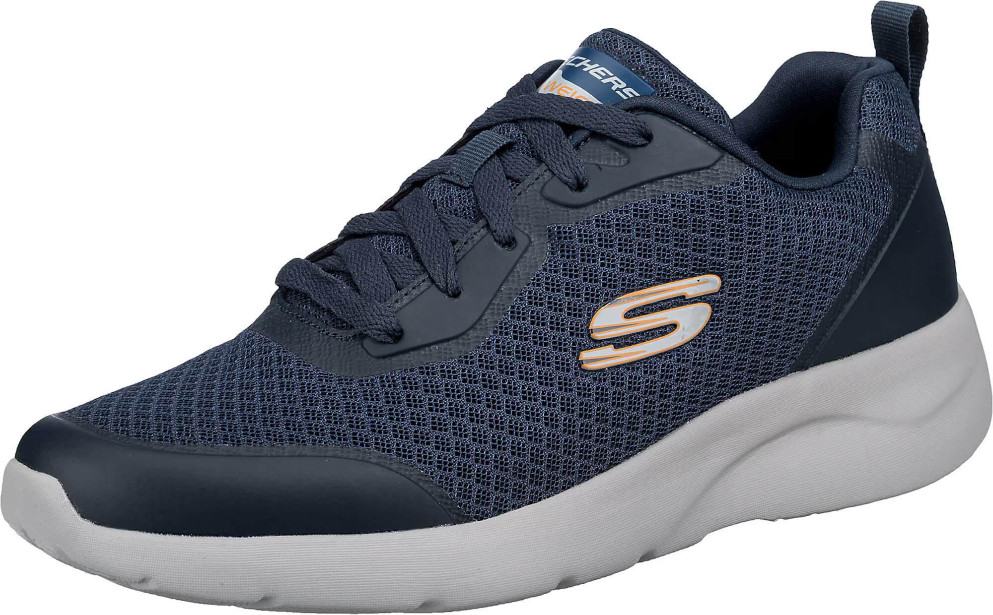 SKECHERS Nizke superge 'Dynamight 2.0' temno modra / oranžna / bela - Pepit.si