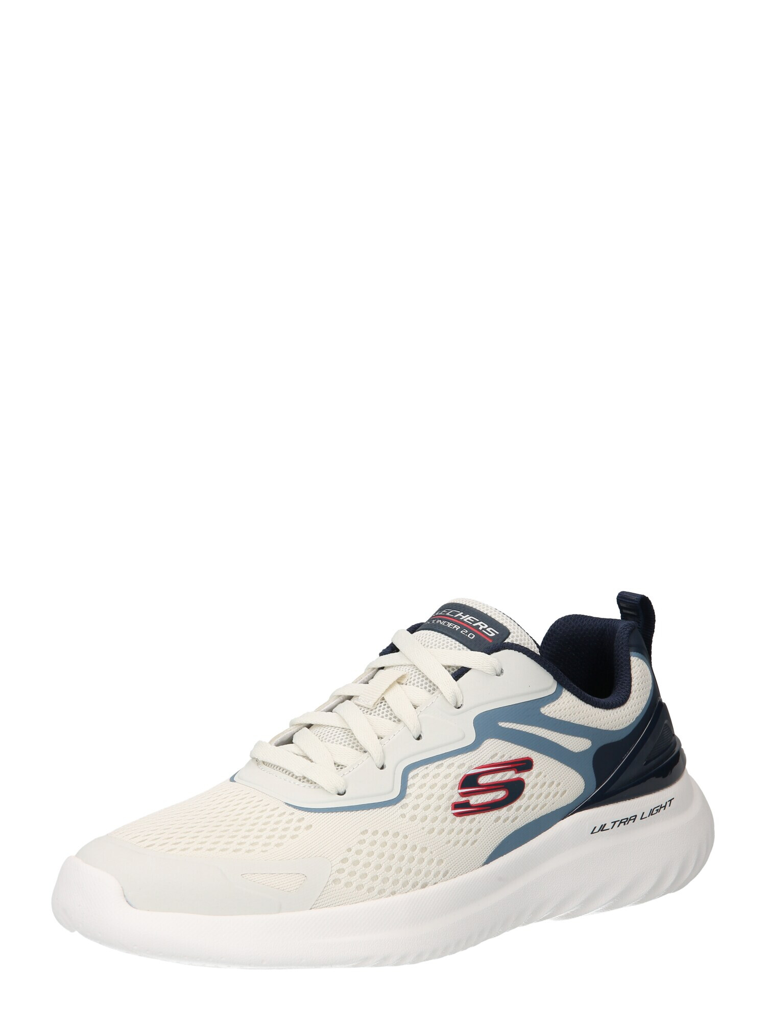 SKECHERS Nizke superge modra / mornarska / rdeča / bela - Pepit.si