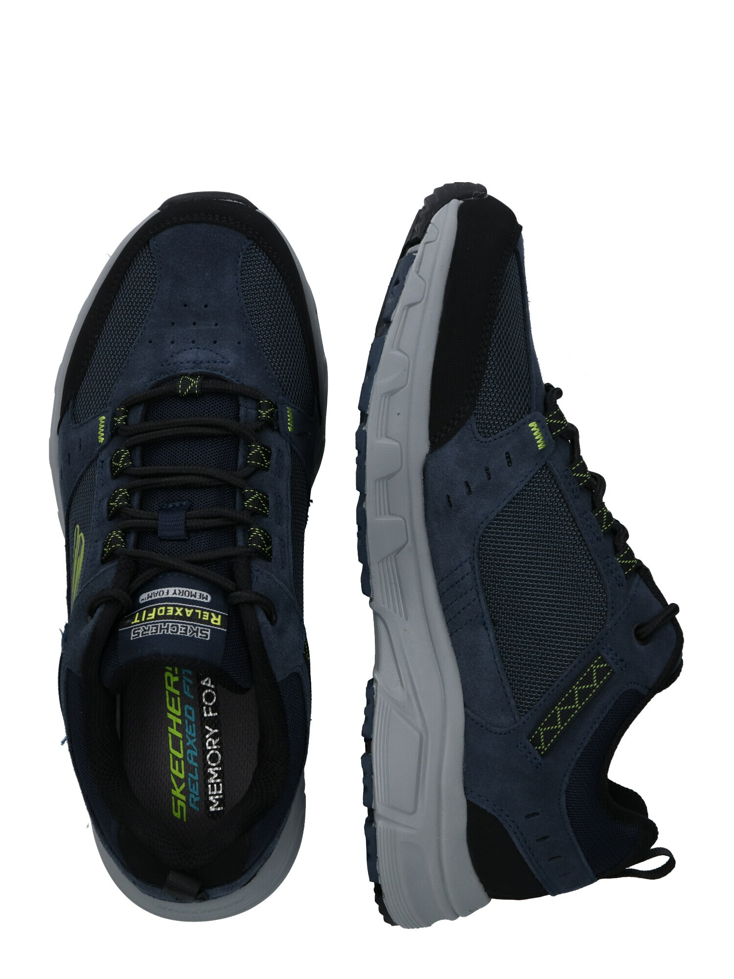 SKECHERS Nizke superge 'Oak Canyon' golobje modra / temno siva / črna - Pepit.si