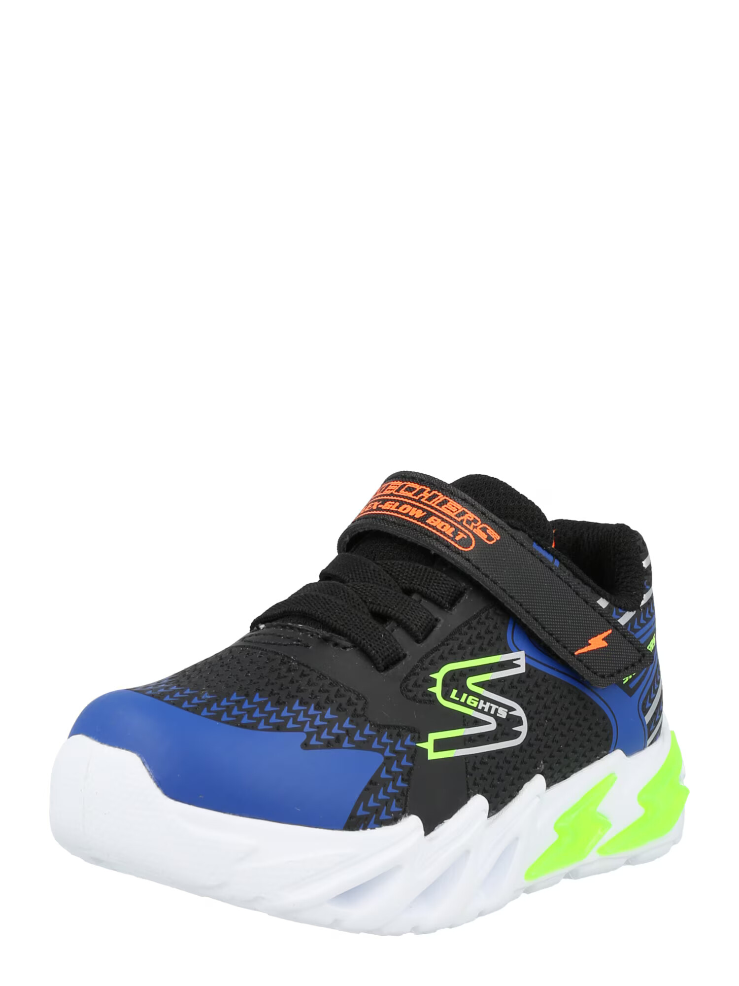 SKECHERS Superge kraljevo modra / neonsko zelena / mandarina / črna - Pepit.si