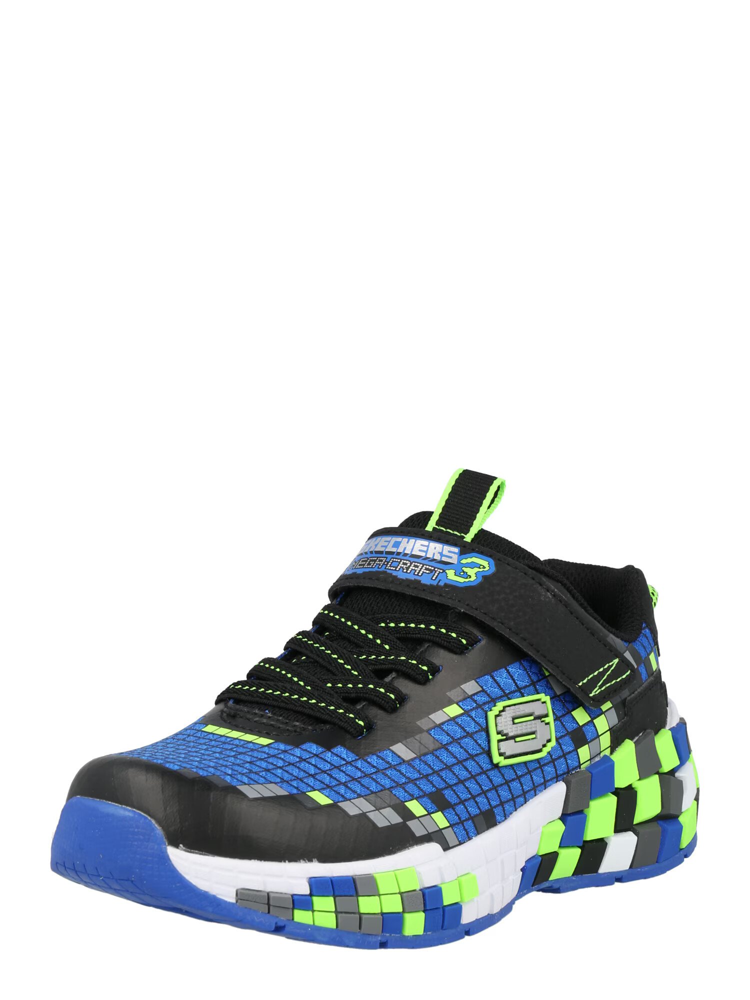 SKECHERS Superge modra / limeta / črna - Pepit.si