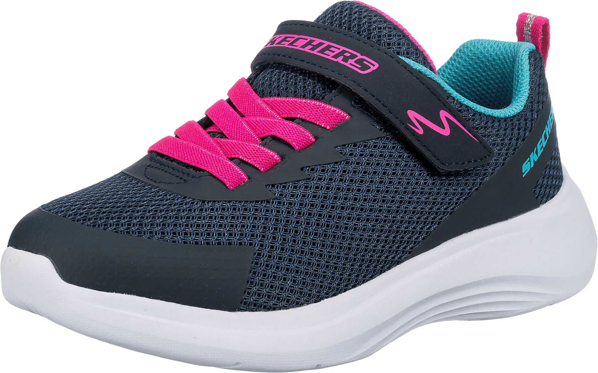 SKECHERS Superge 'Selectors' siva / roza / temno modra - Pepit.si