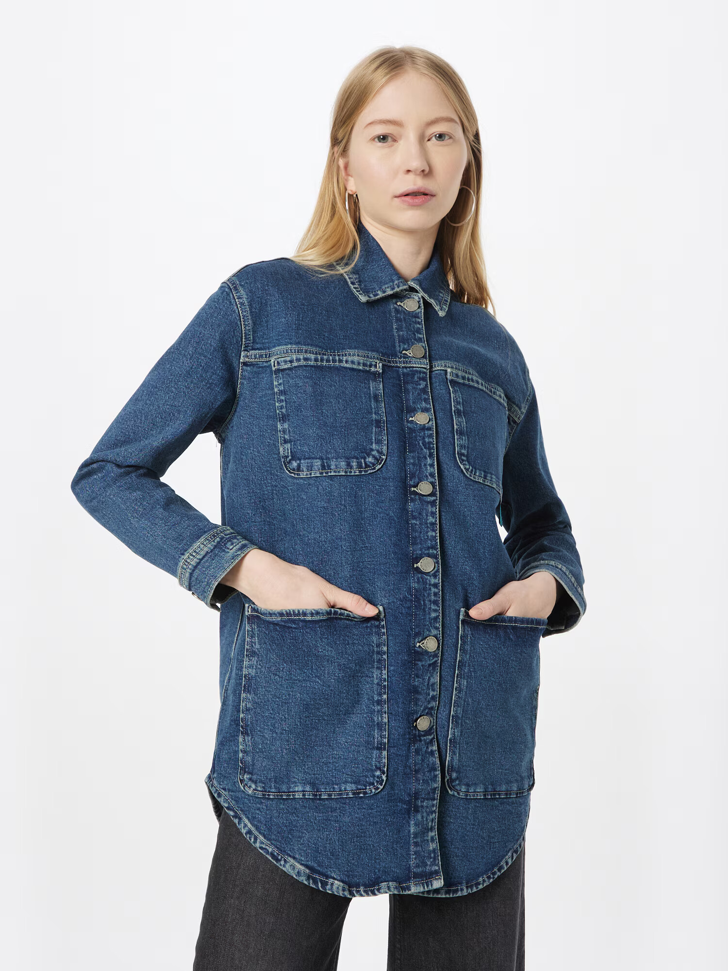 Smith&Soul Prehodna jakna moder denim - Pepit.si