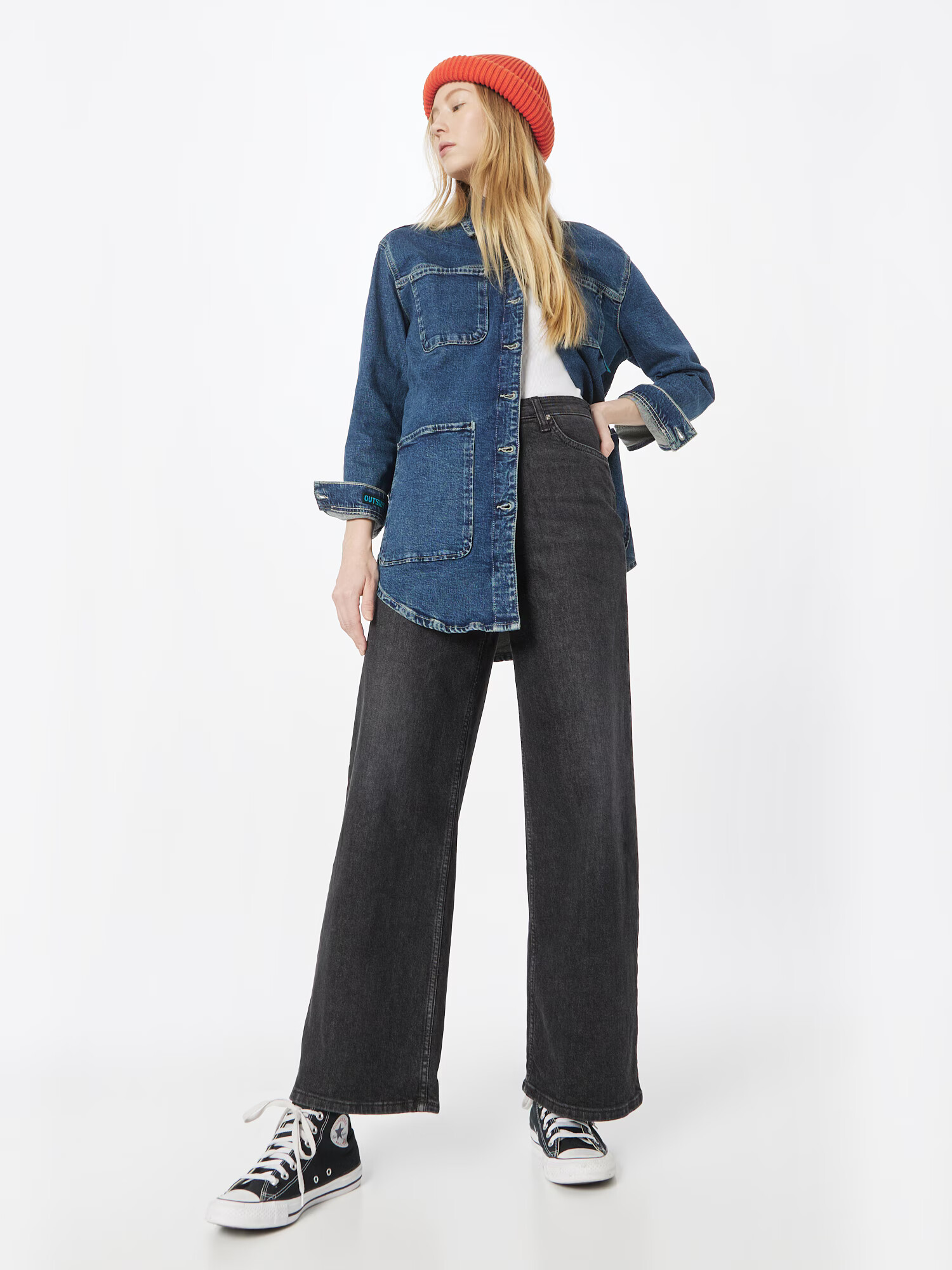 Smith&Soul Prehodna jakna moder denim - Pepit.si