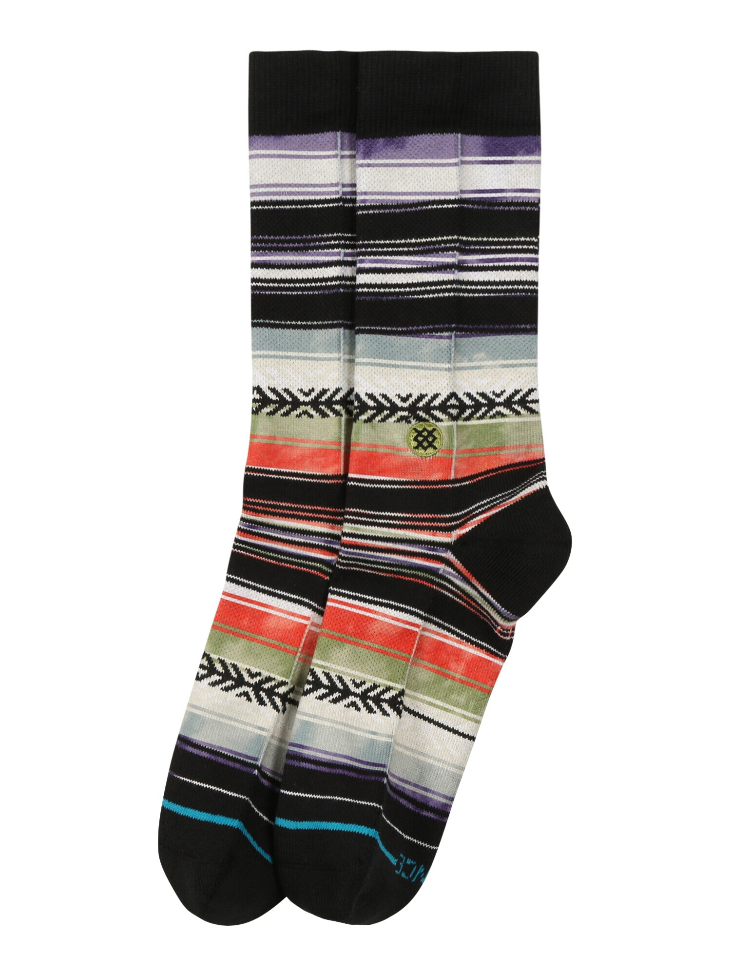 Stance Sportsocken 'REYKIR' zelena / mešane barve - Pepit.si