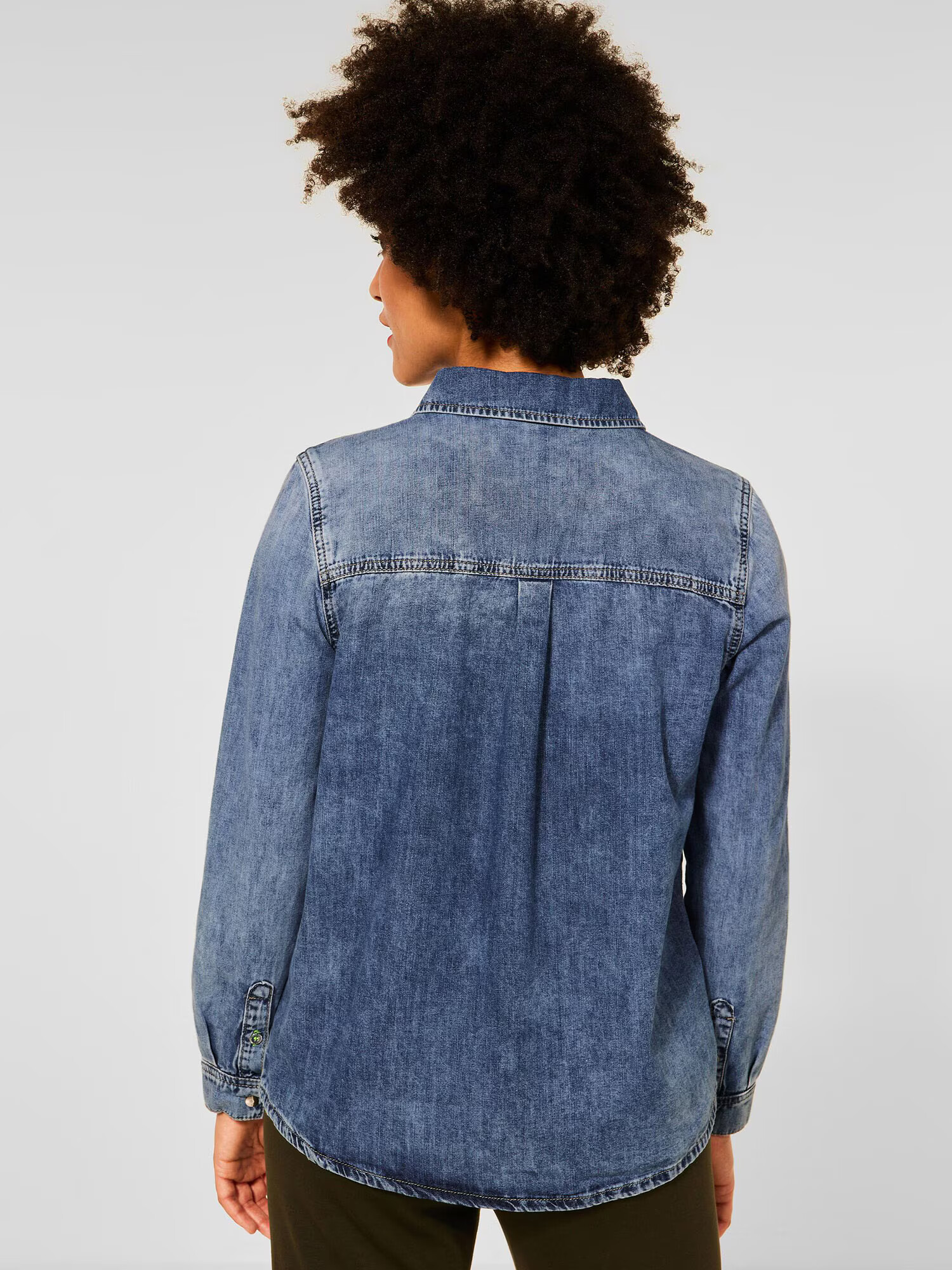 STREET ONE Bluza moder denim - Pepit.si