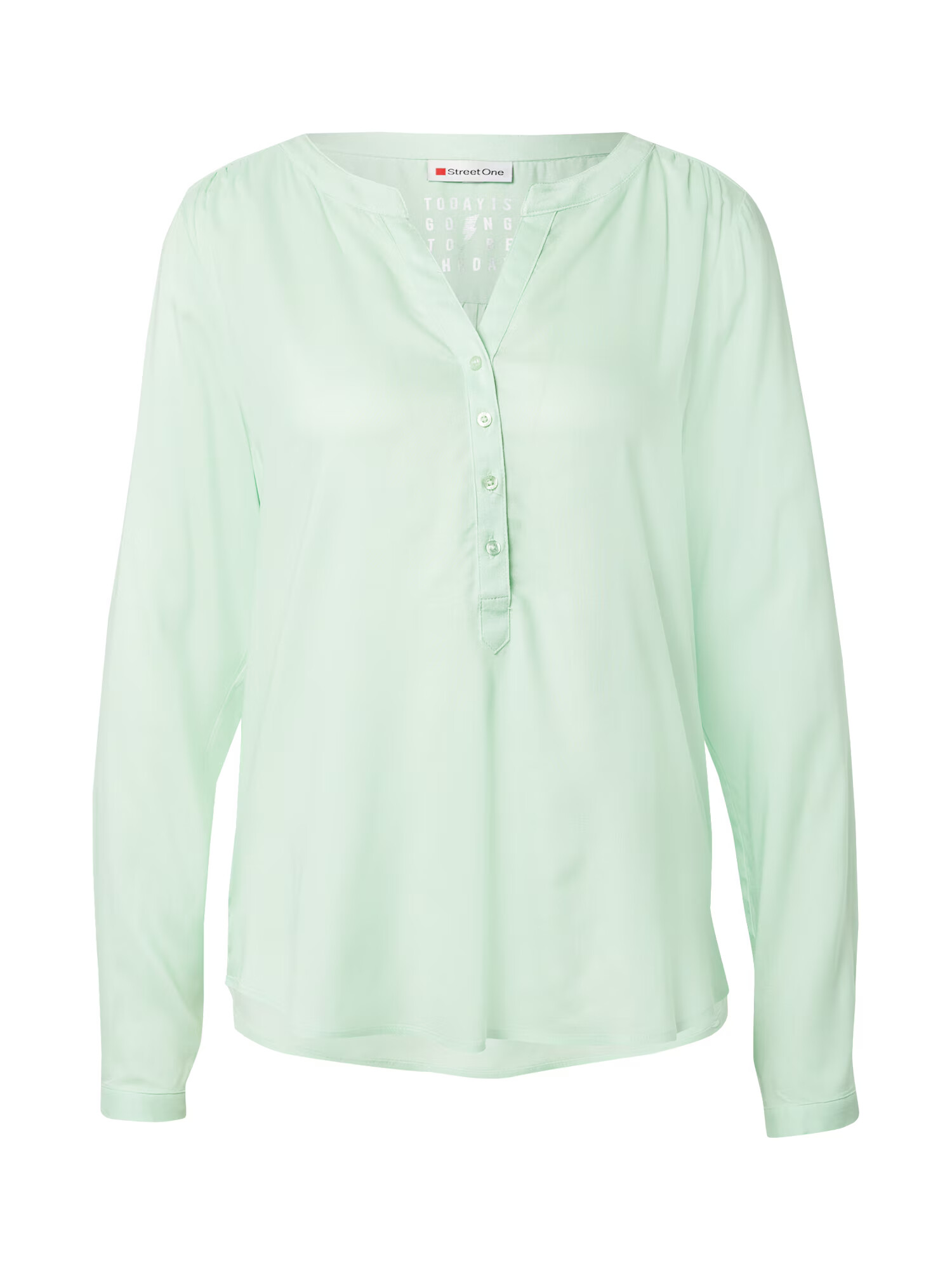 STREET ONE Bluza pastelno zelena - Pepit.si