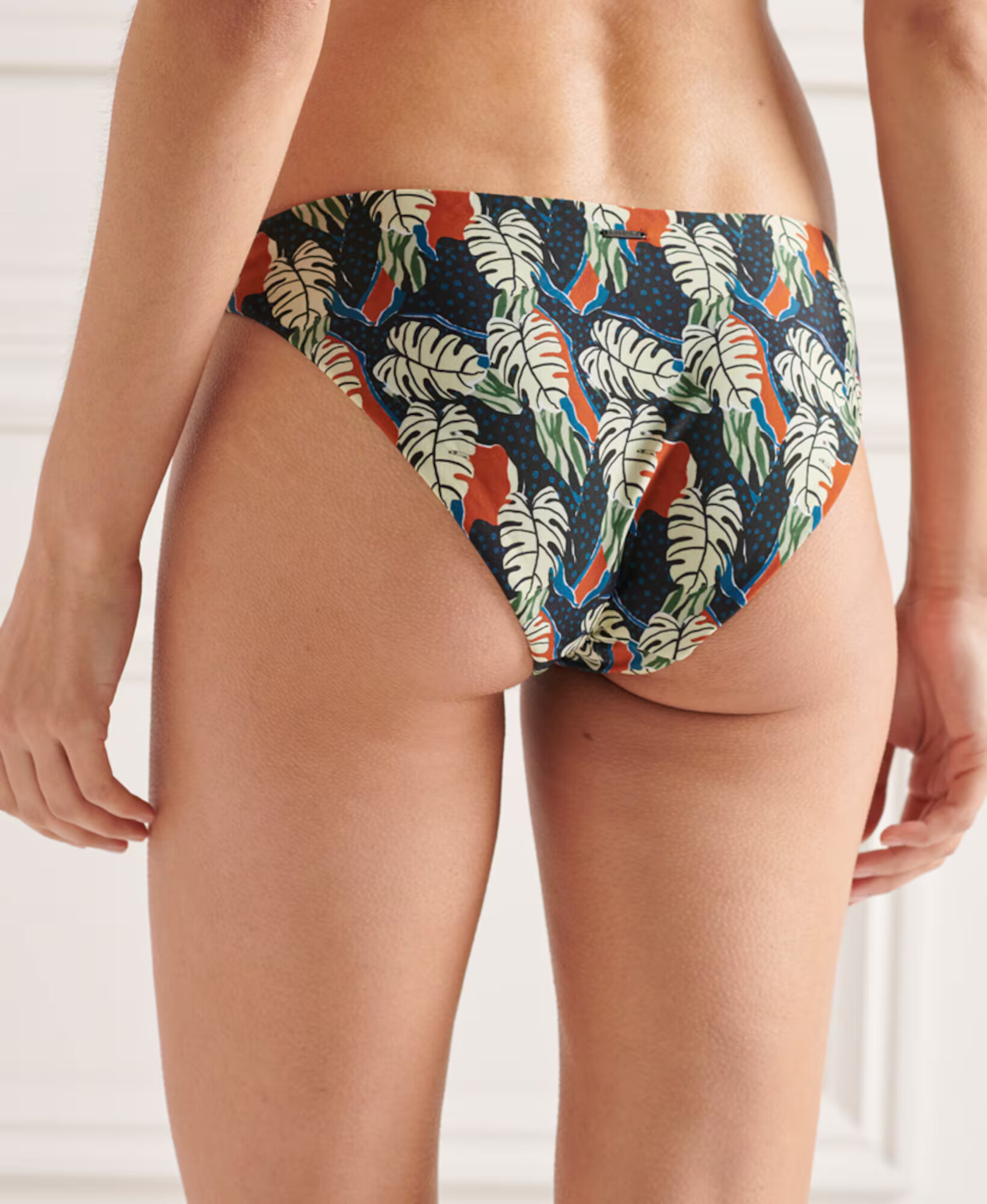 Superdry Bikini hlačke petrol / mešane barve - Pepit.si