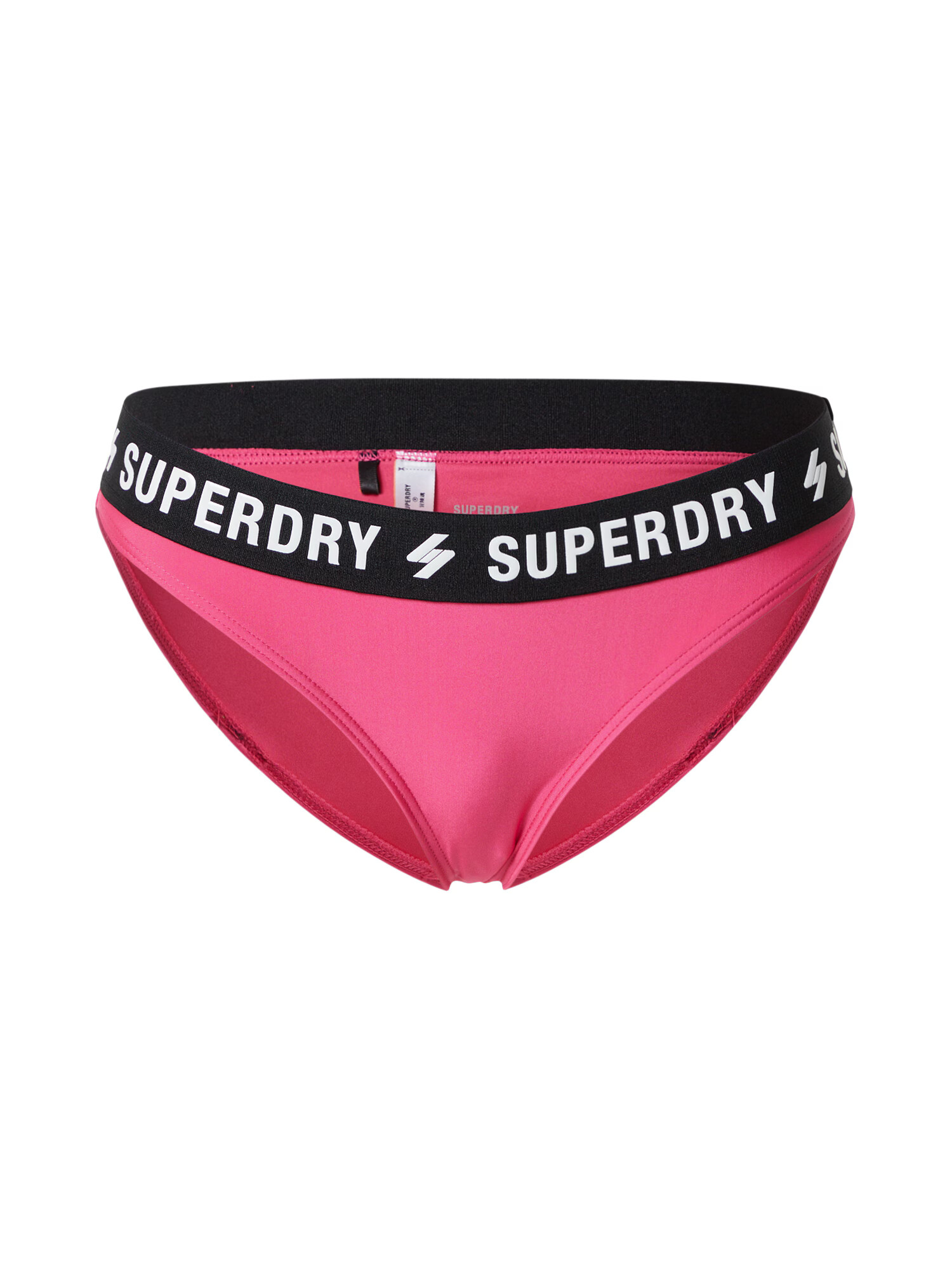 Superdry Bikini hlačke svetlo roza / črna / bela - Pepit.si