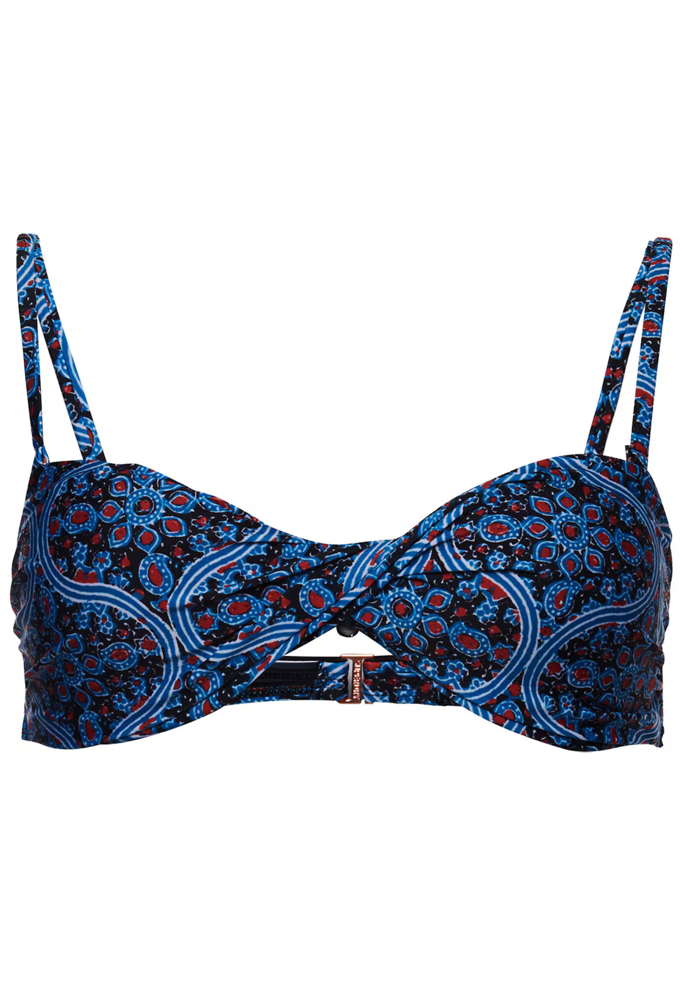 Superdry Bikini zgornji del 'Boho' marine / kraljevo modra / rdeča / bela - Pepit.si