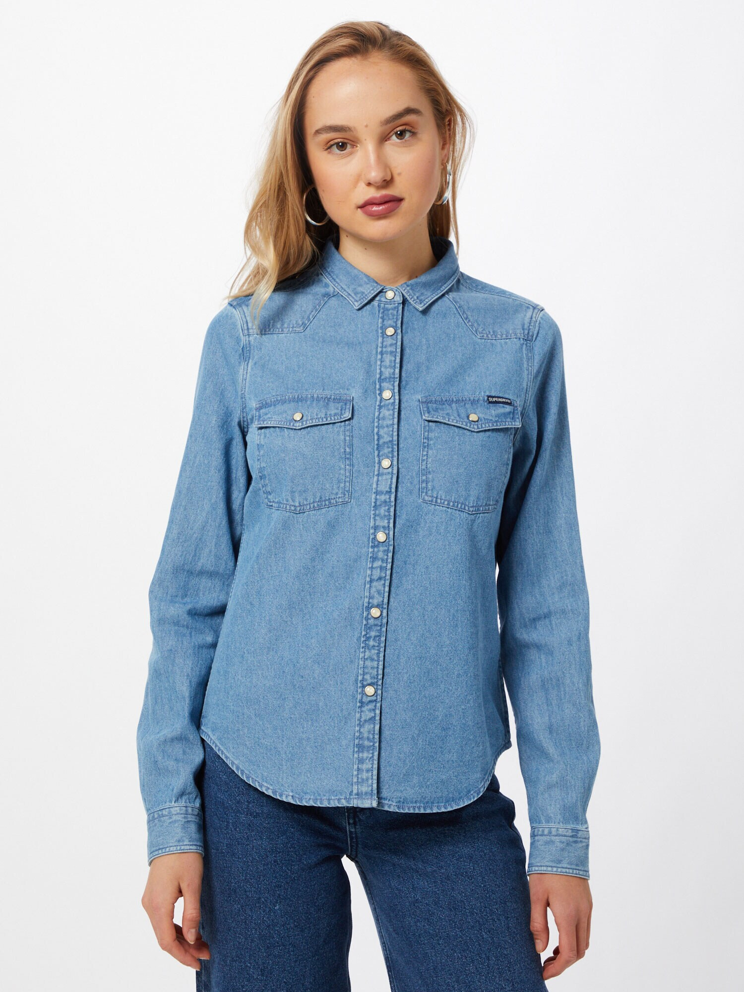 Superdry Bluza moder denim - Pepit.si