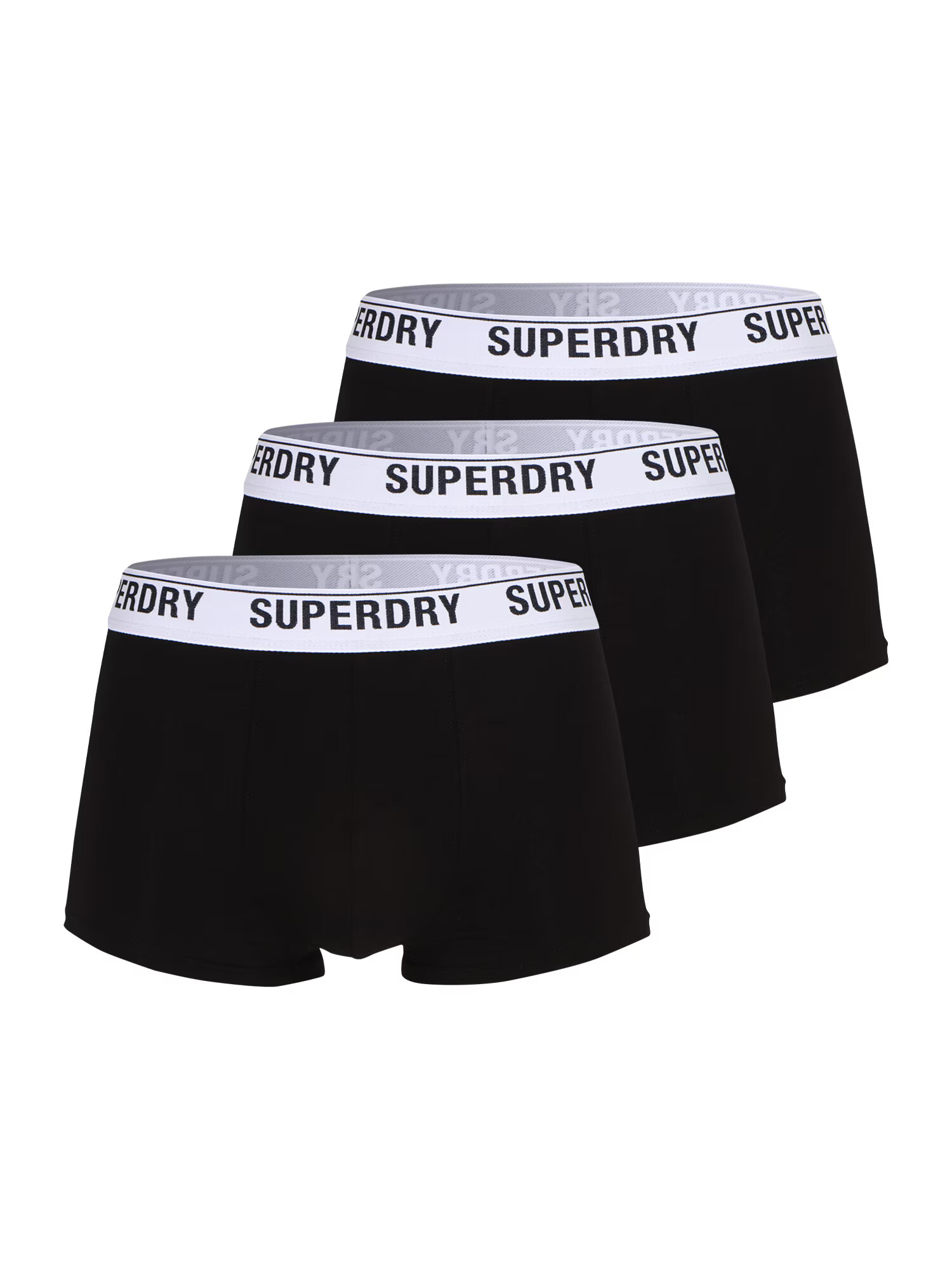 Superdry Boksarice črna / bela - Pepit.si