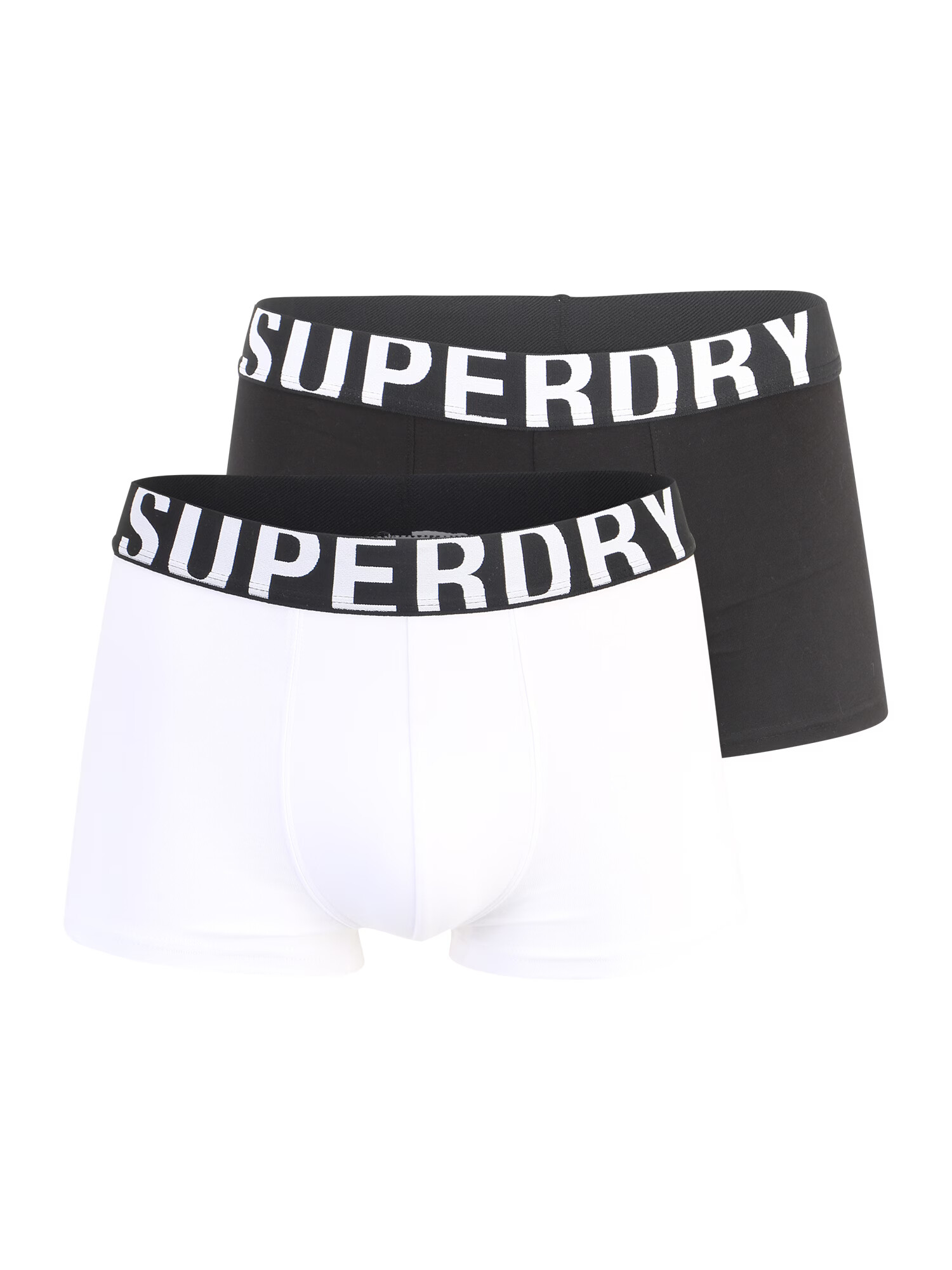 Superdry Boksarice črna / bela - Pepit.si