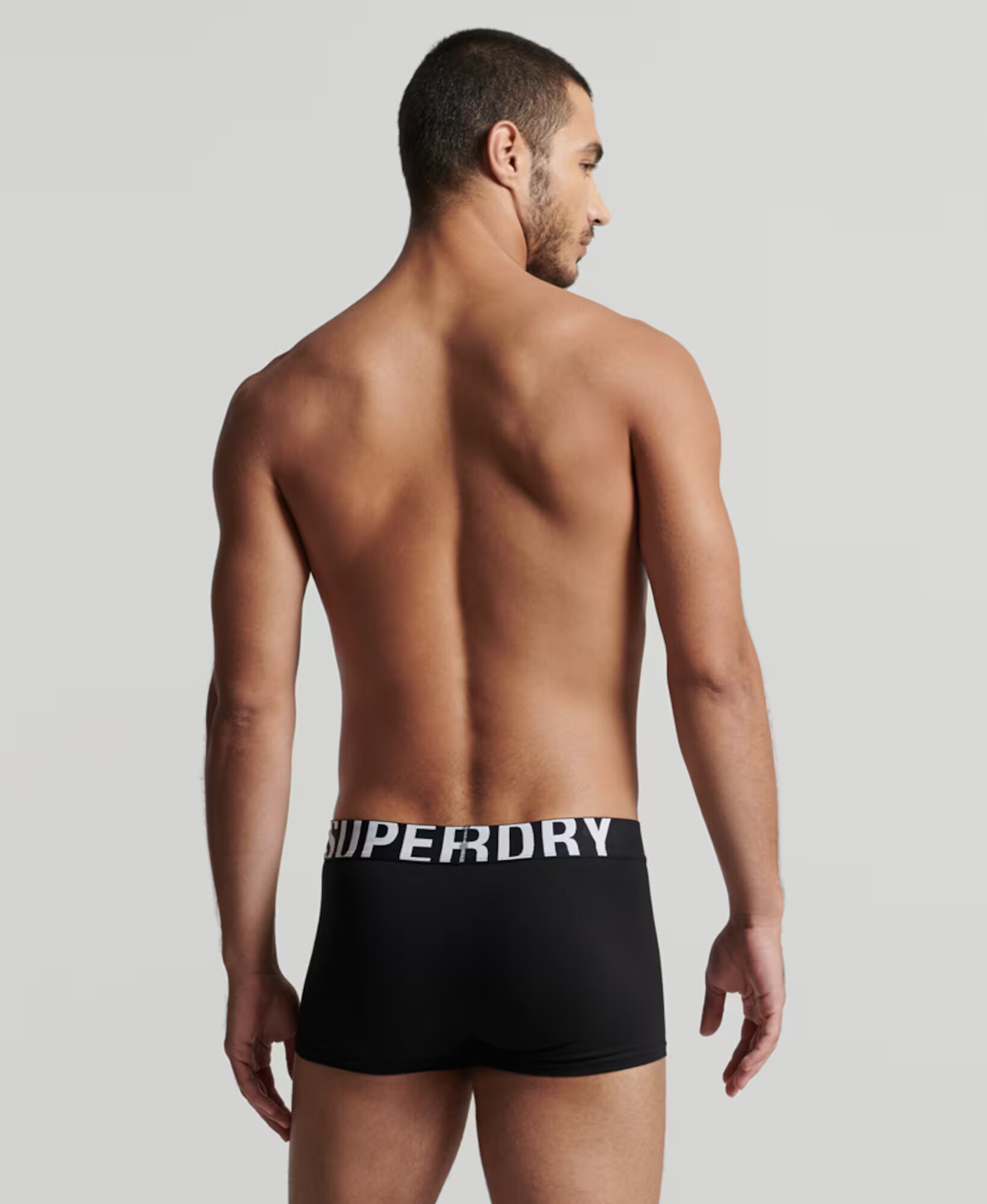 Superdry Boksarice črna / bela - Pepit.si