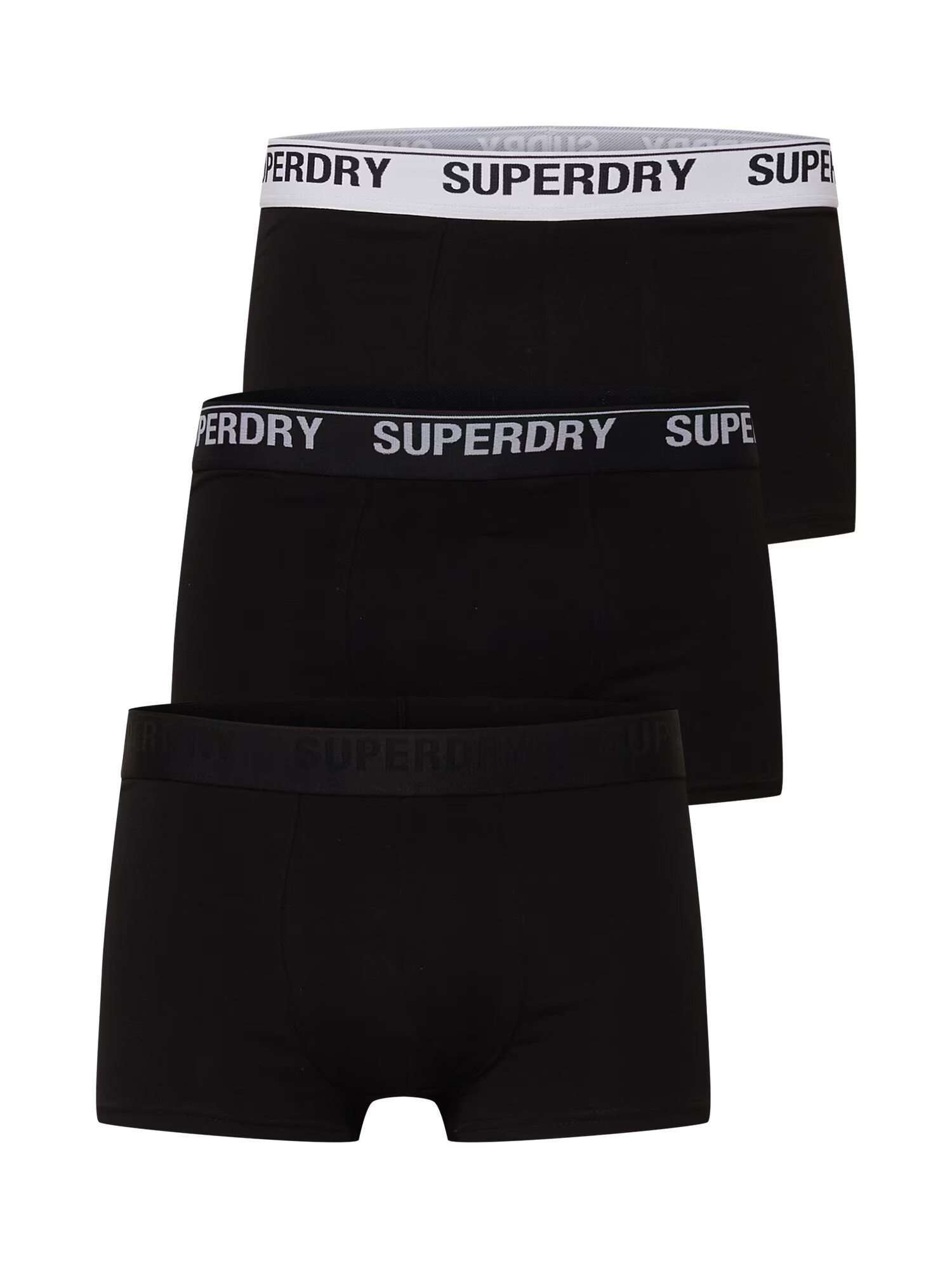 Superdry Boksarice črna / bela - Pepit.si