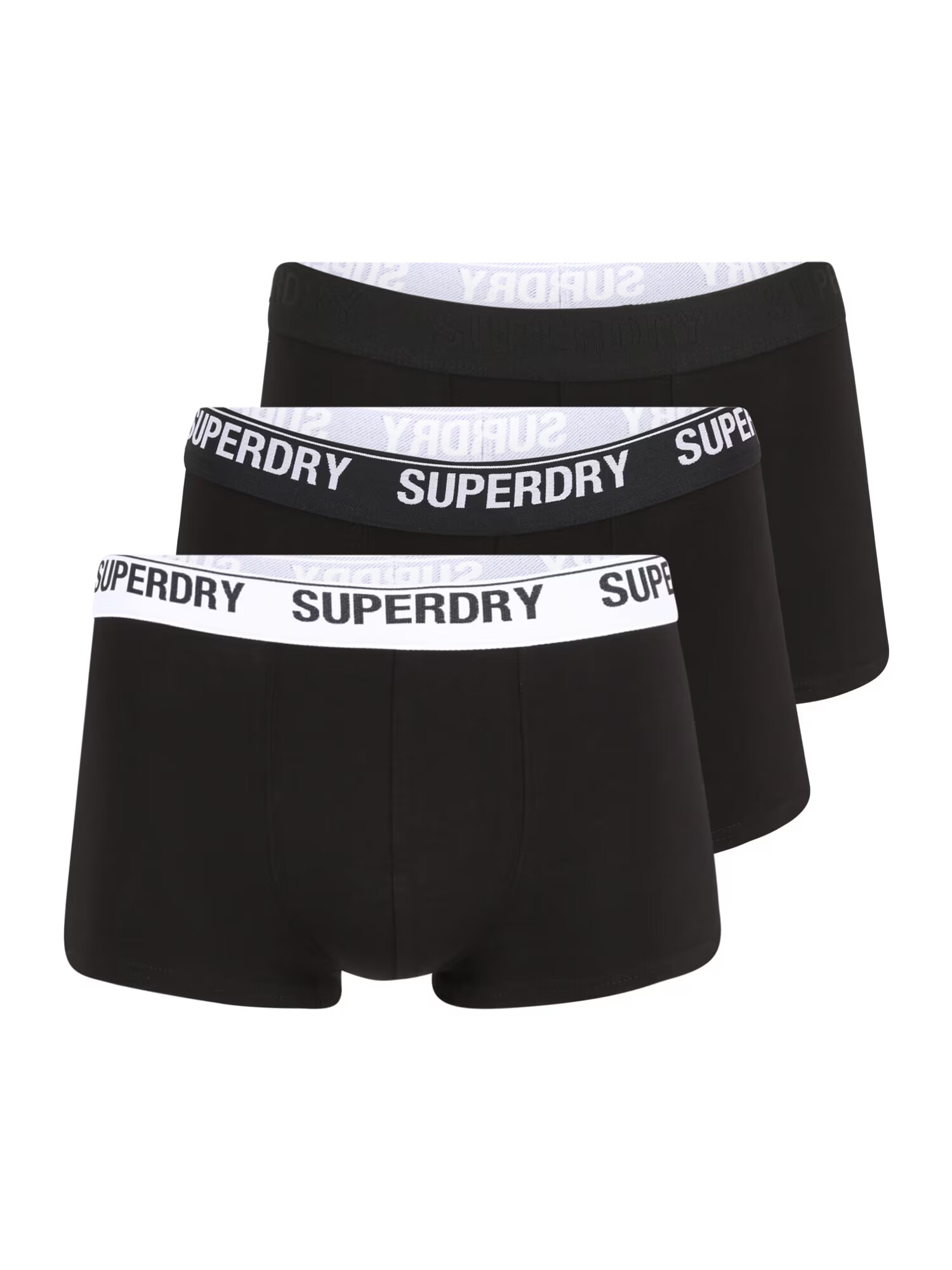 Superdry Boksarice modra / črna / bela - Pepit.si