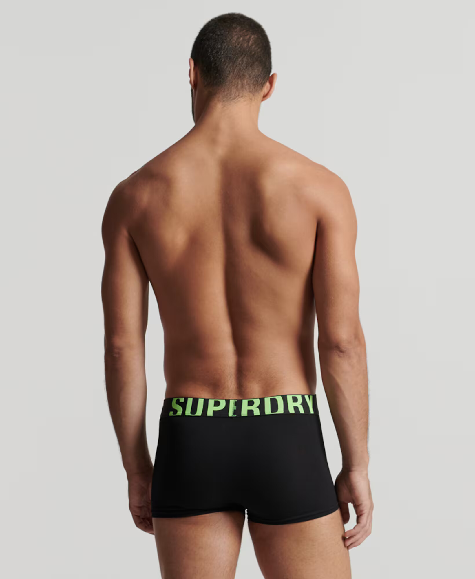 Superdry Boksarice limeta / roza / črna - Pepit.si