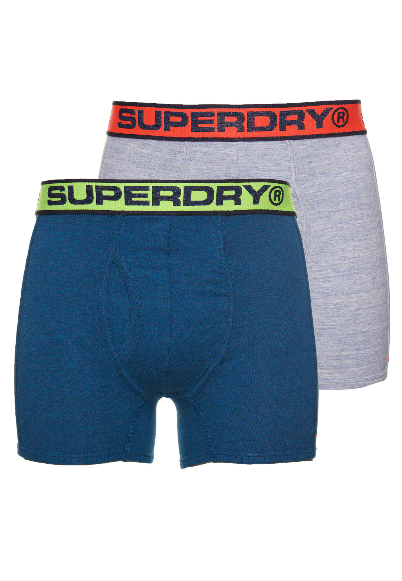 Superdry Boksarice siva / modra / rdeča / rumena - Pepit.si